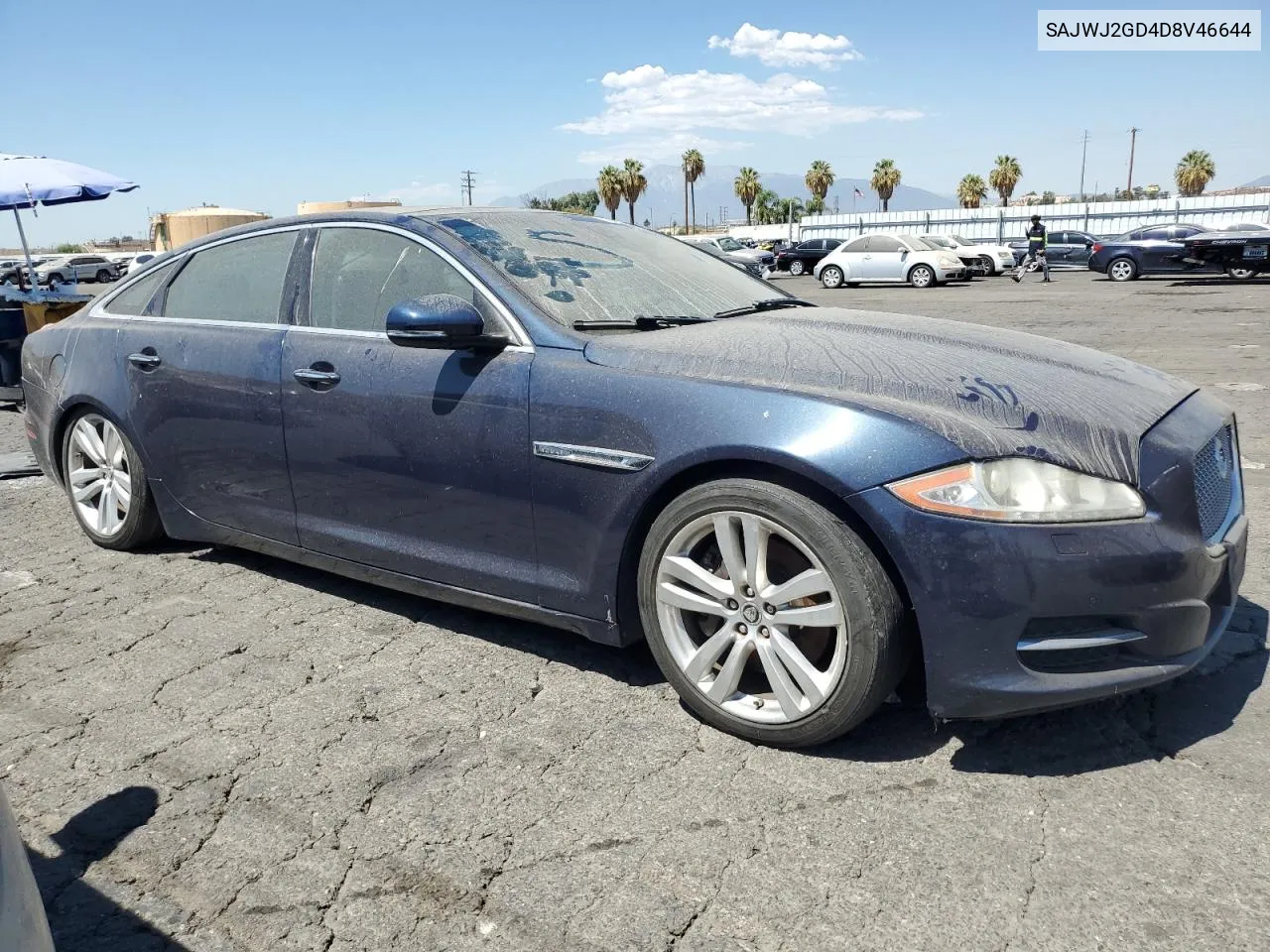 2013 Jaguar Xjl Portfolio VIN: SAJWJ2GD4D8V46644 Lot: 70132124