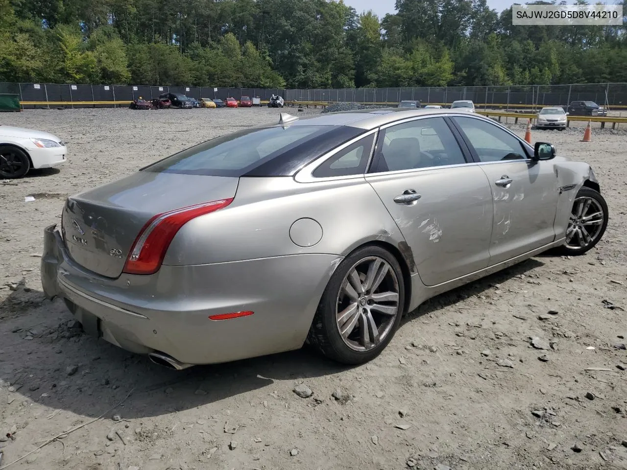 2013 Jaguar Xjl Portfolio VIN: SAJWJ2GD5D8V44210 Lot: 70275294