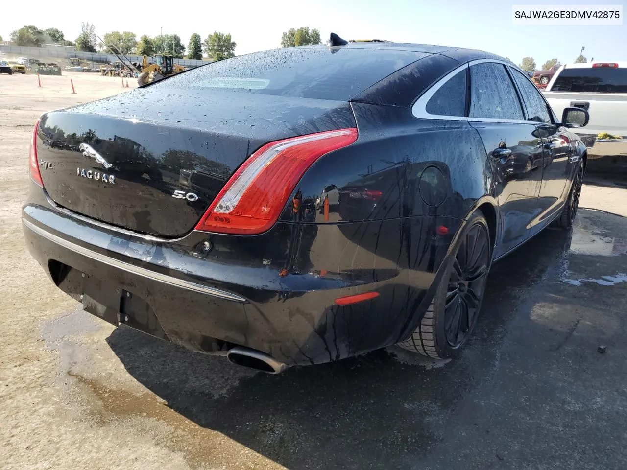 2013 Jaguar Xjl Supercharged VIN: SAJWA2GE3DMV42875 Lot: 71409324