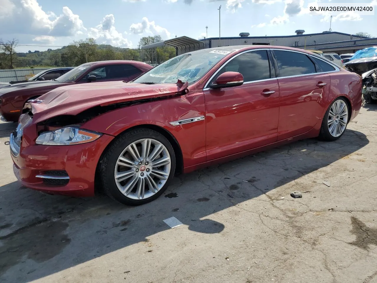 2013 Jaguar Xjl Supercharged VIN: SAJWA2GE0DMV42400 Lot: 74297314