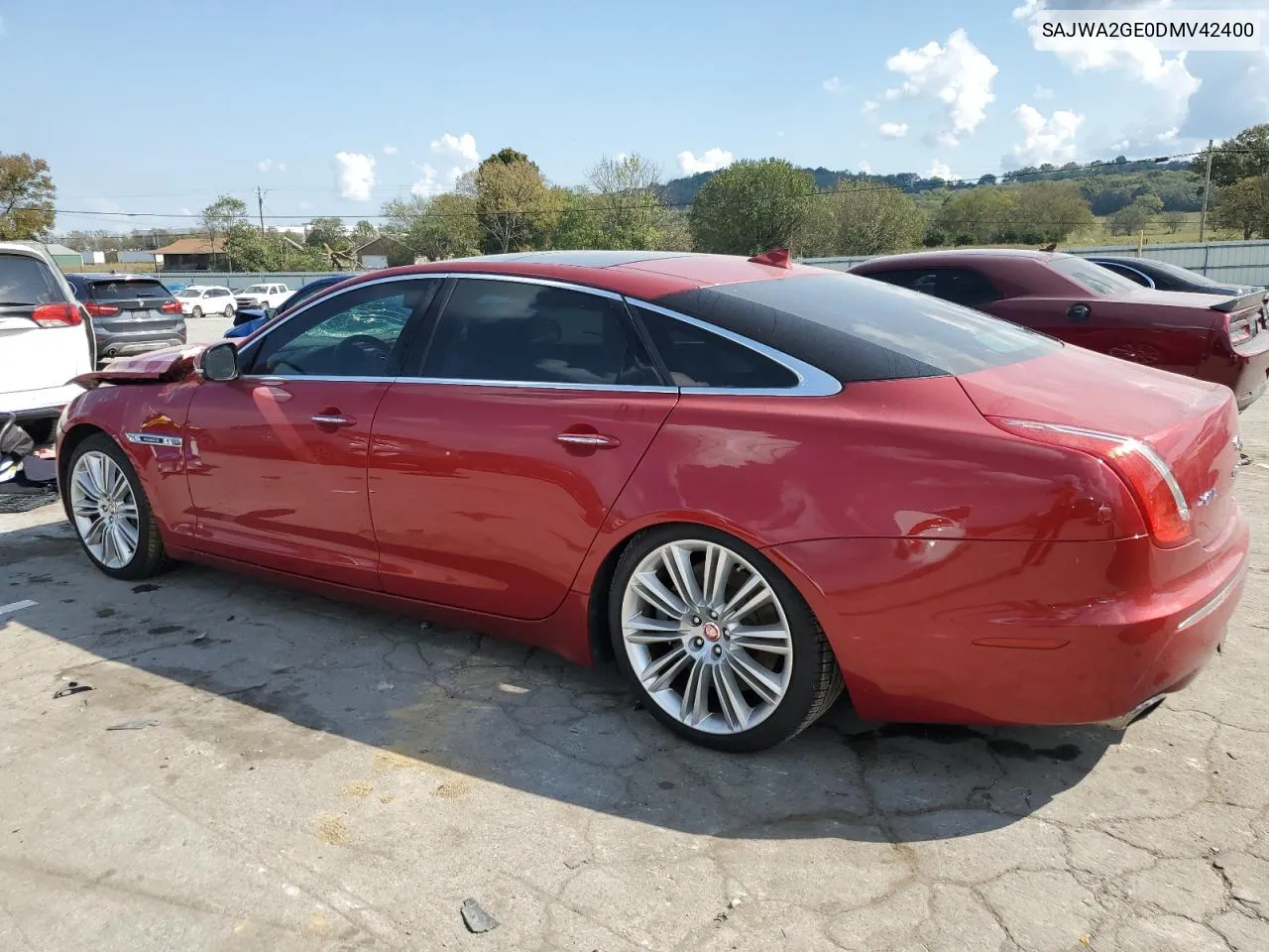 2013 Jaguar Xjl Supercharged VIN: SAJWA2GE0DMV42400 Lot: 74297314