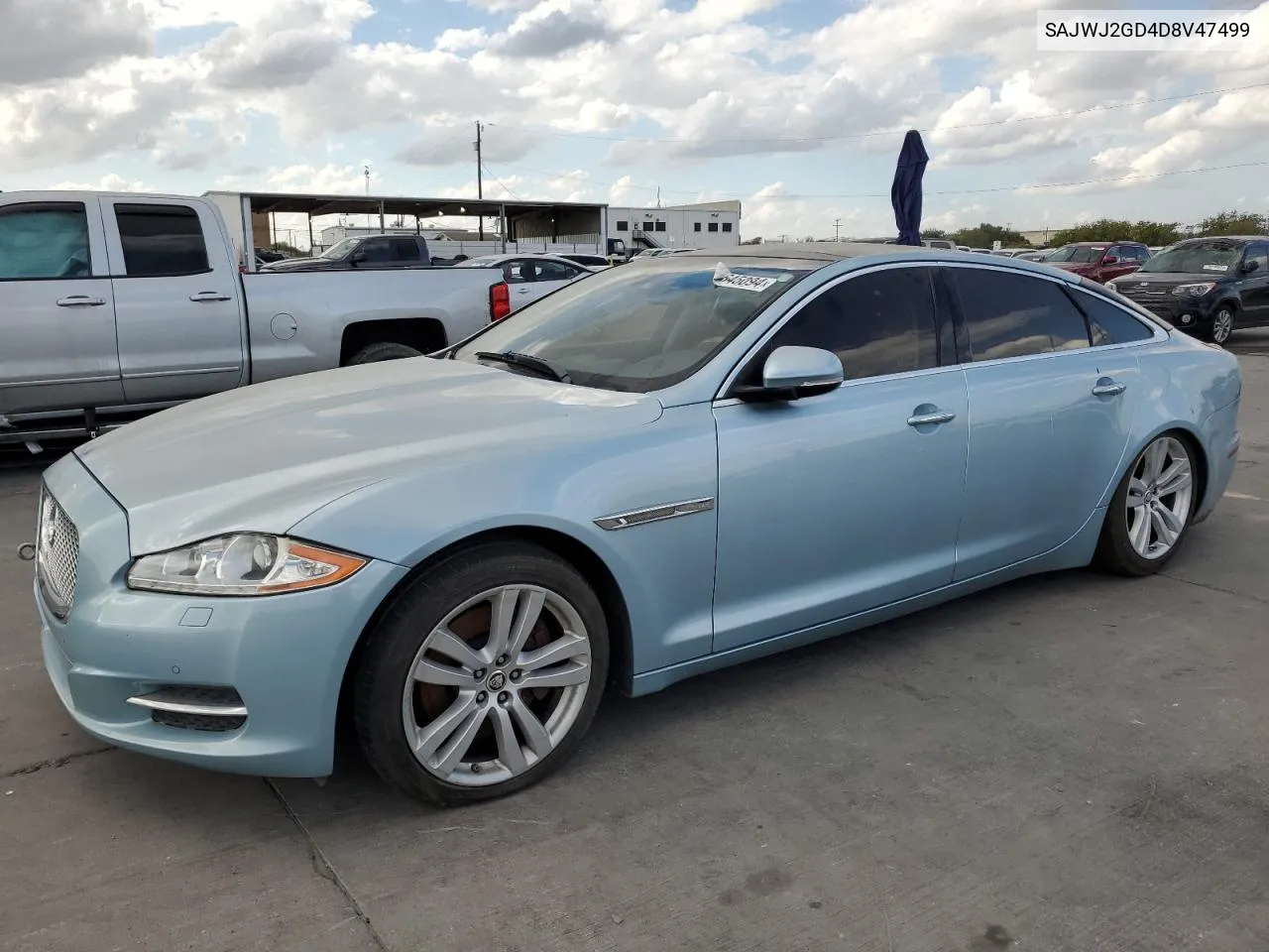 2013 Jaguar Xjl Portfolio VIN: SAJWJ2GD4D8V47499 Lot: 78645094