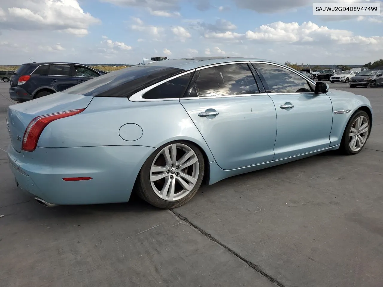 2013 Jaguar Xjl Portfolio VIN: SAJWJ2GD4D8V47499 Lot: 78645094