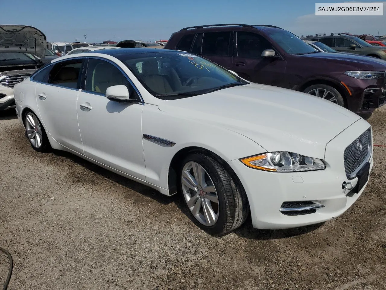 2014 Jaguar Xjl Portfolio VIN: SAJWJ2GD6E8V74284 Lot: 74577584