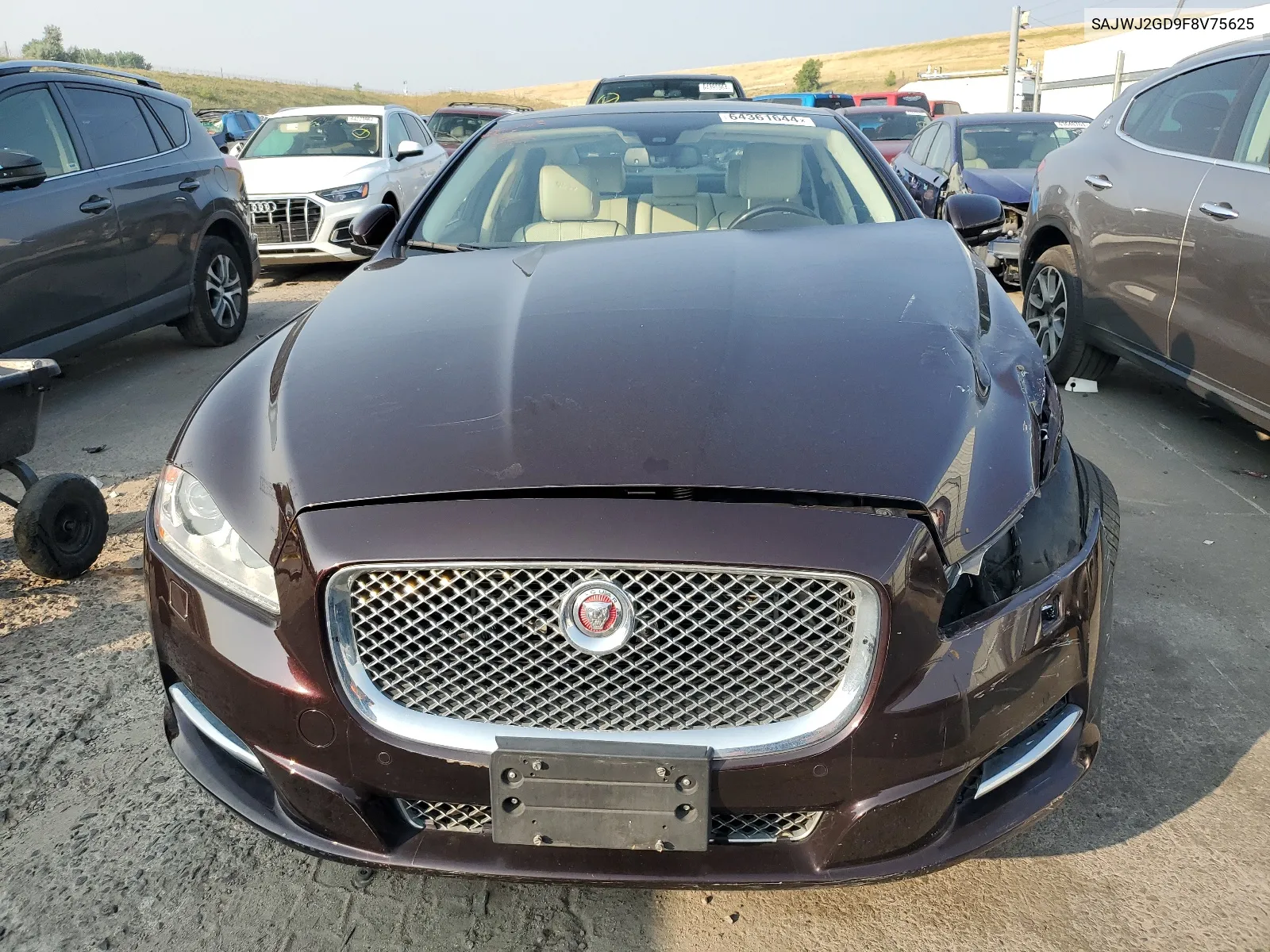 2015 Jaguar Xjl Portfolio VIN: SAJWJ2GD9F8V75625 Lot: 64361644