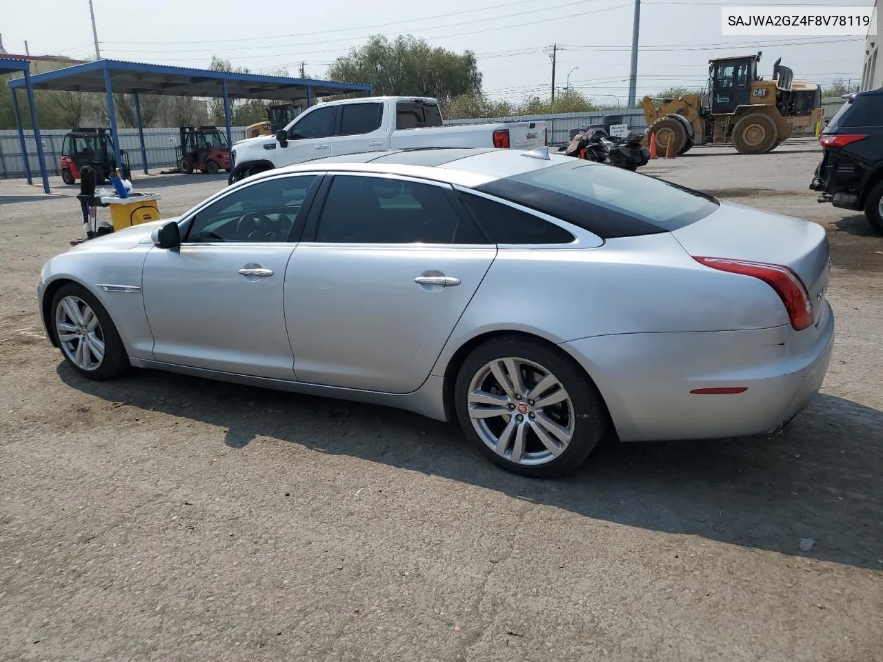 2015 Jaguar Xjl Portfolio VIN: SAJWA2GZ4F8V78119 Lot: 70201074