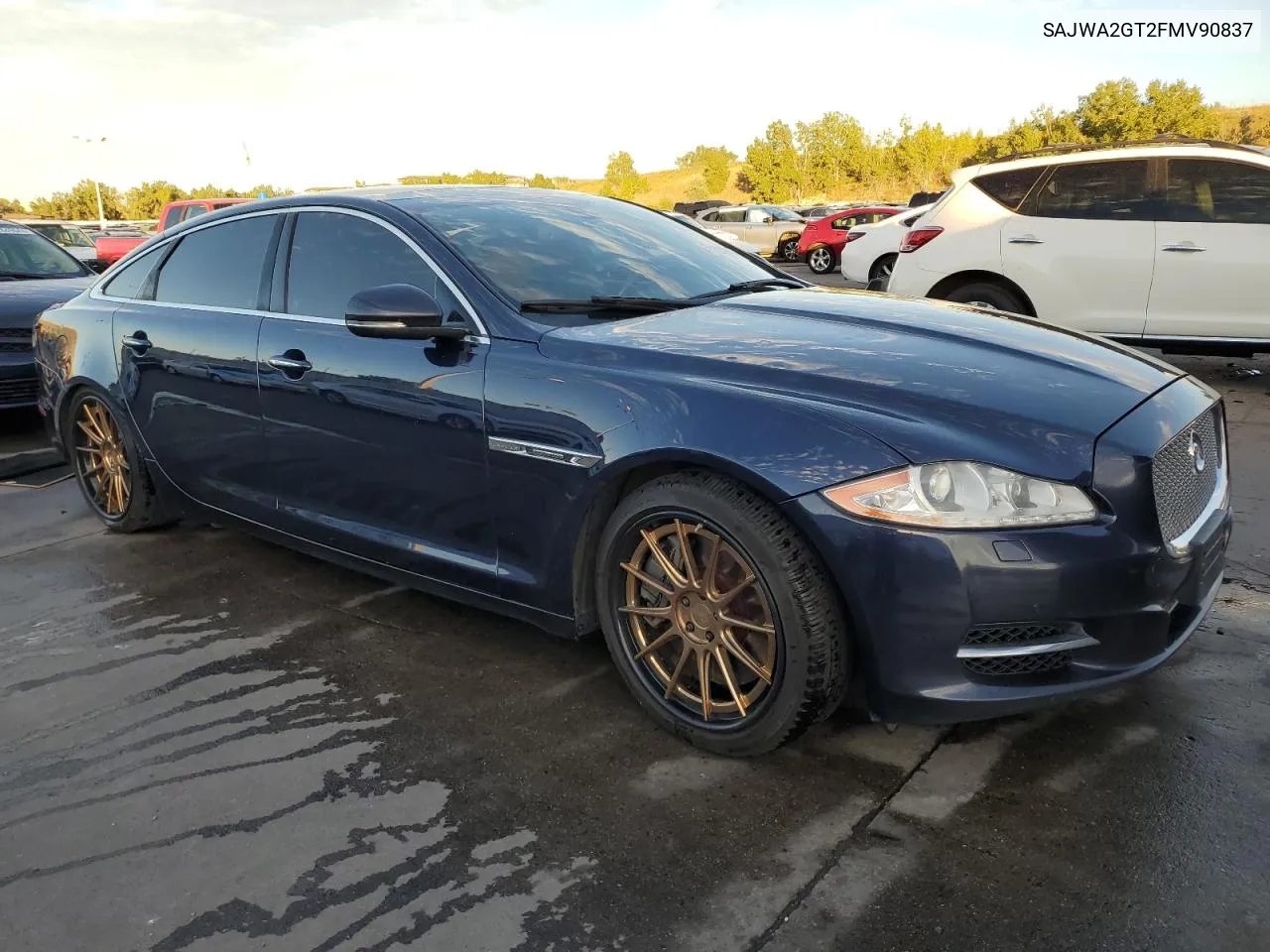 2015 Jaguar Xjl Supercharged VIN: SAJWA2GT2FMV90837 Lot: 71126294