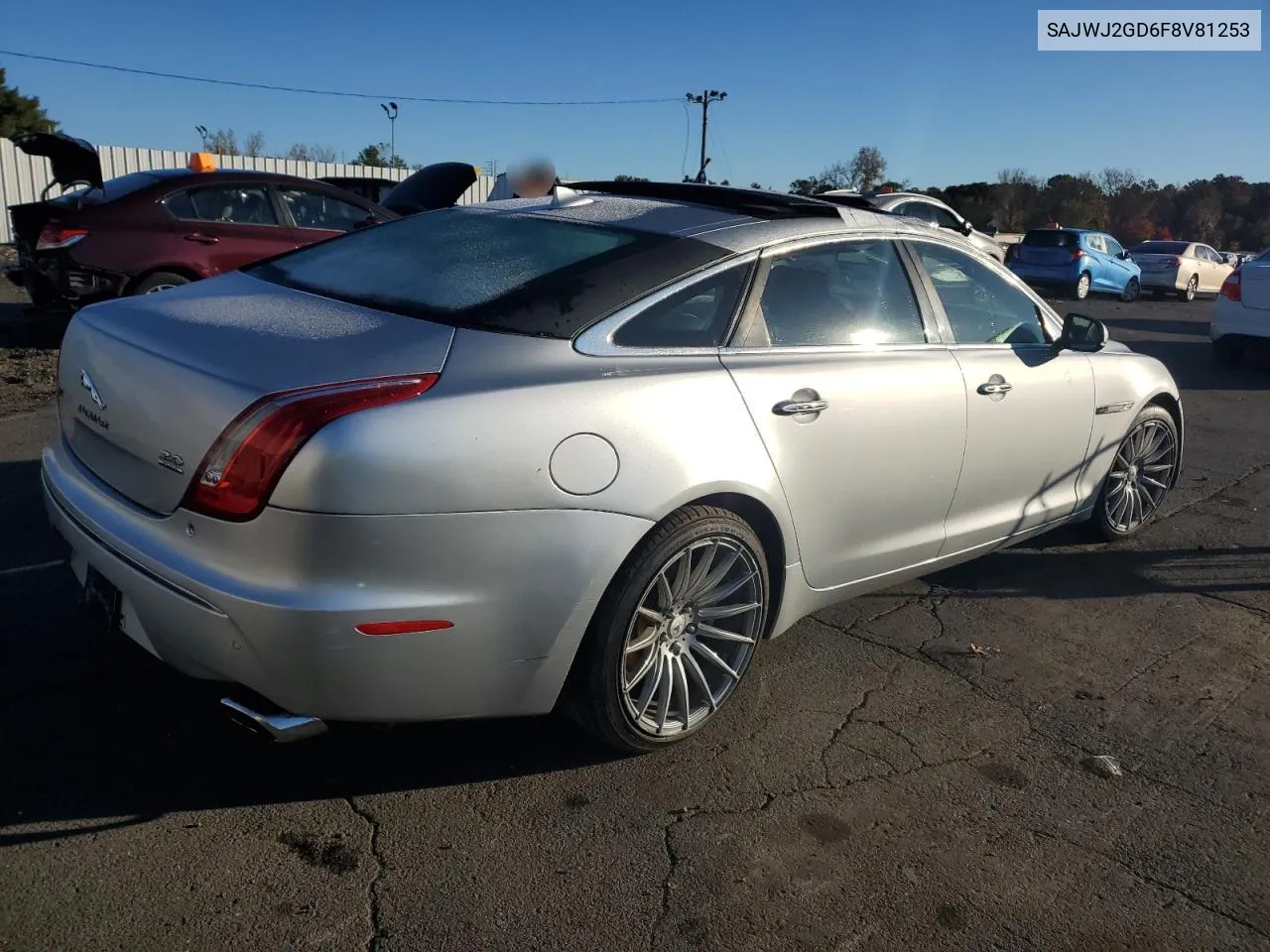 2015 Jaguar Xjl Portfolio VIN: SAJWJ2GD6F8V81253 Lot: 76049684