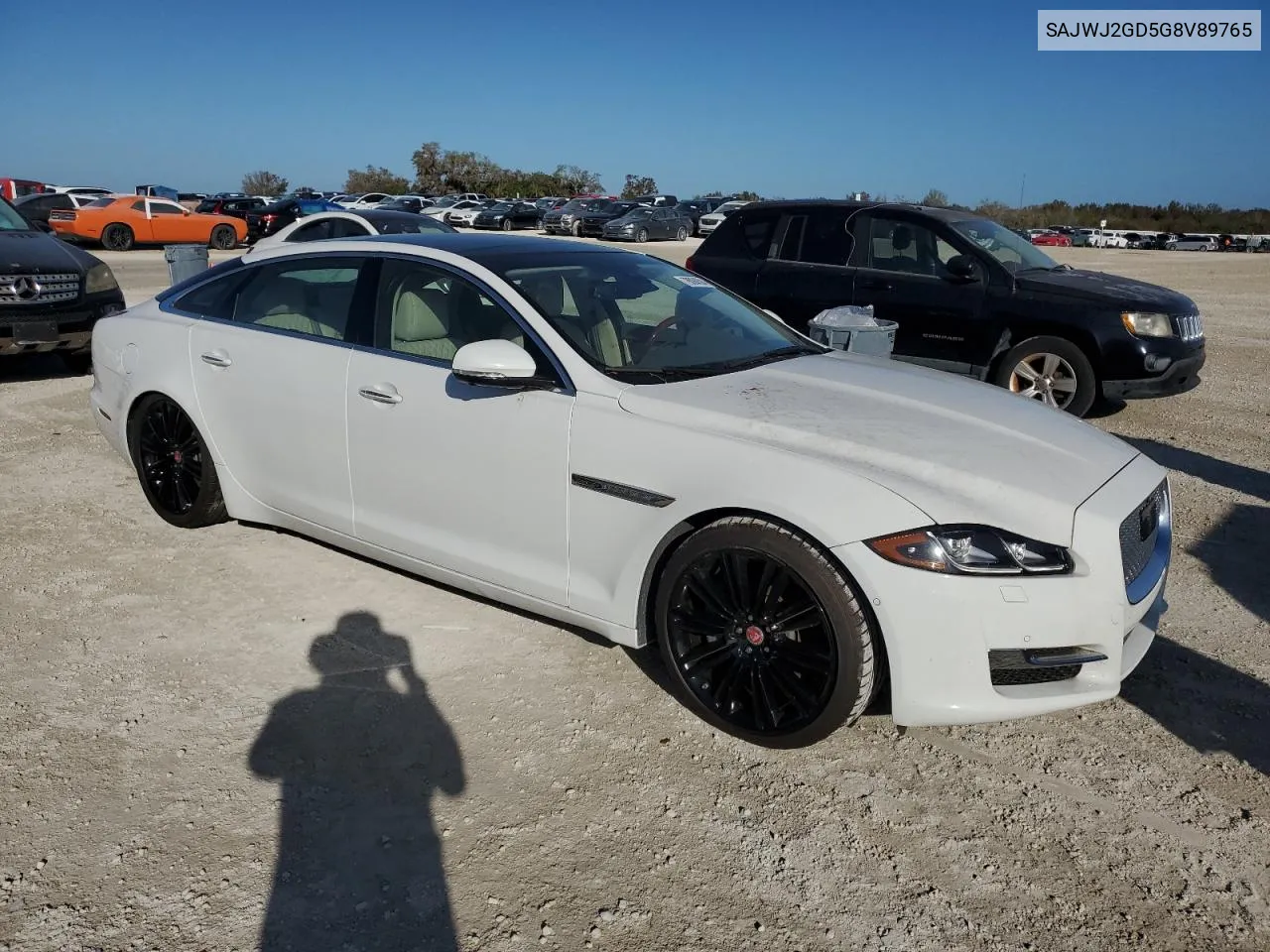 2016 Jaguar Xjl Portfolio VIN: SAJWJ2GD5G8V89765 Lot: 78094584