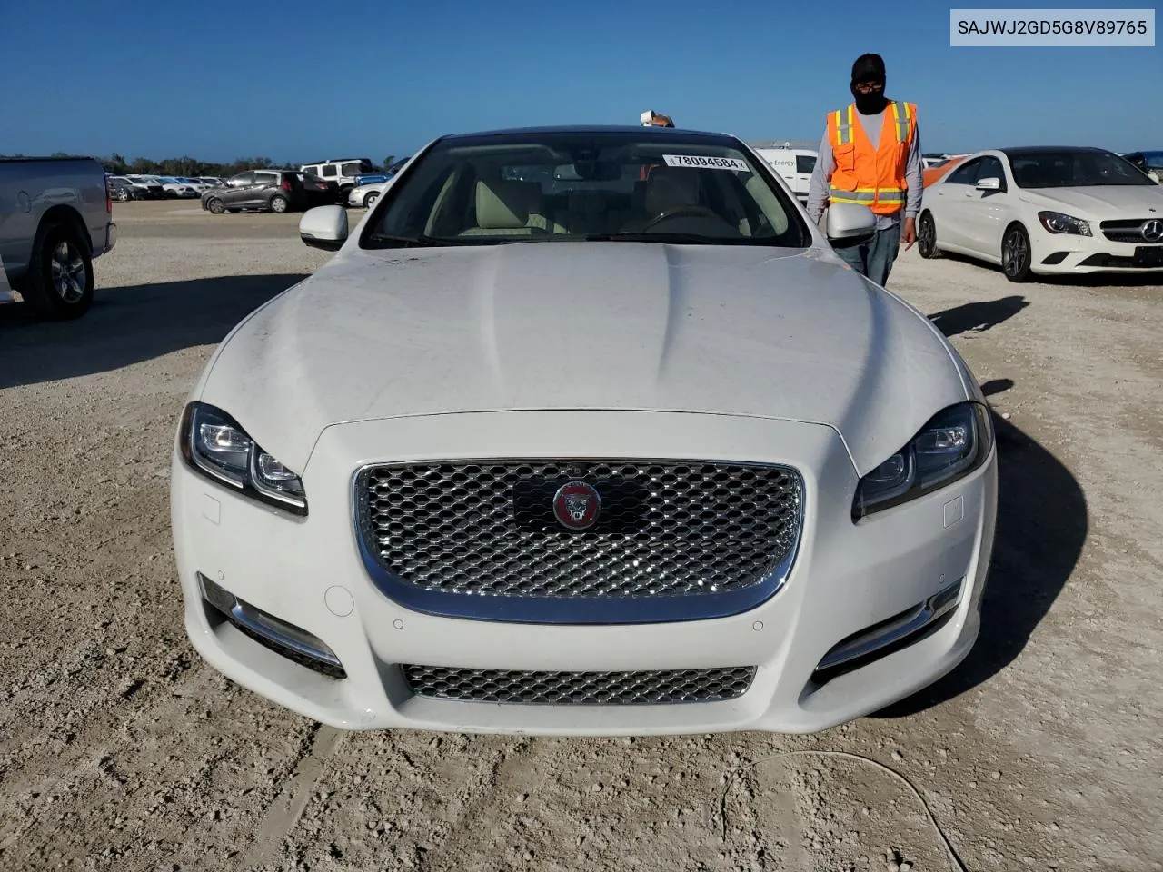 2016 Jaguar Xjl Portfolio VIN: SAJWJ2GD5G8V89765 Lot: 78094584