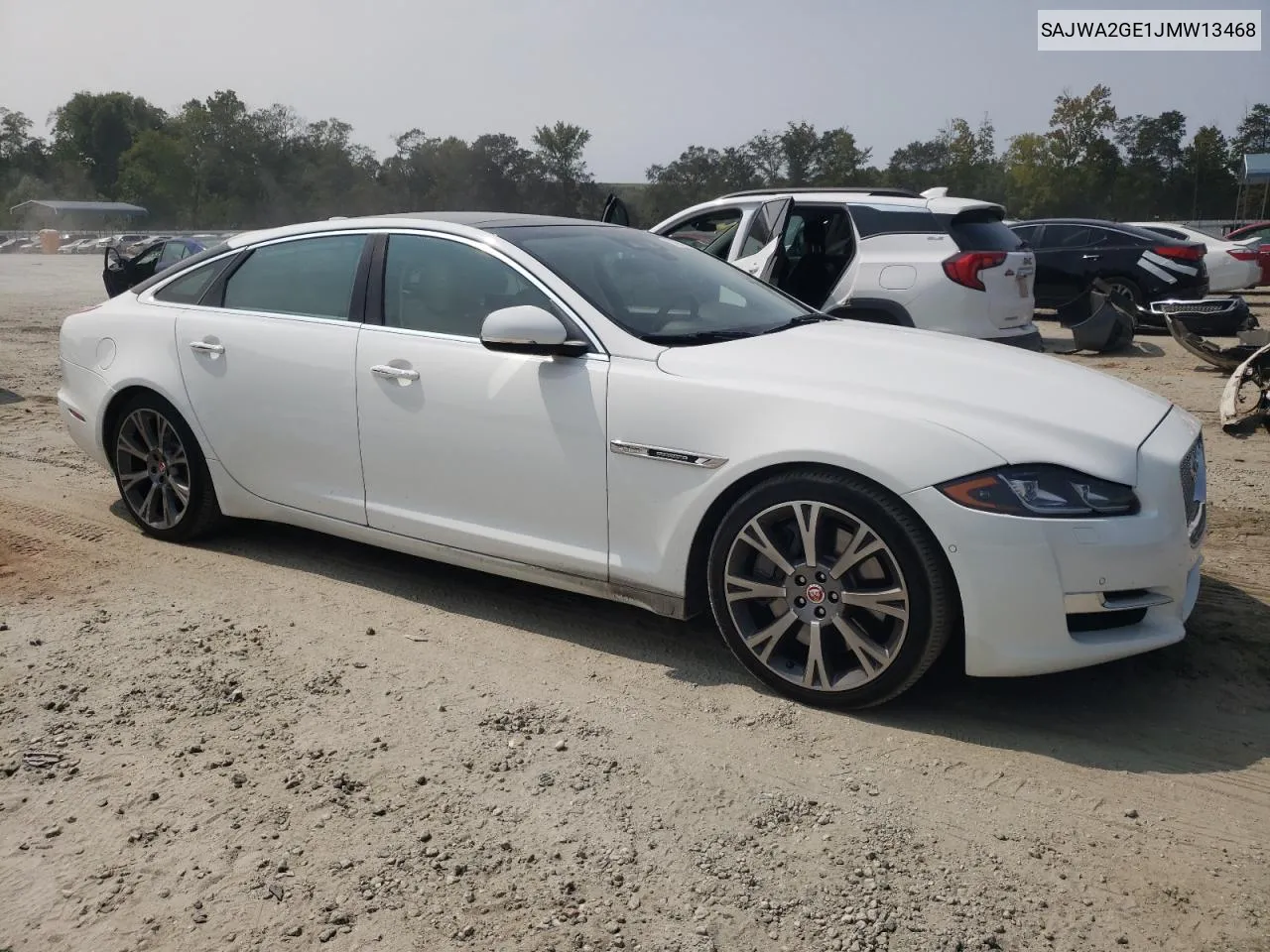 SAJWA2GE1JMW13468 2018 Jaguar Xjl Supercharged