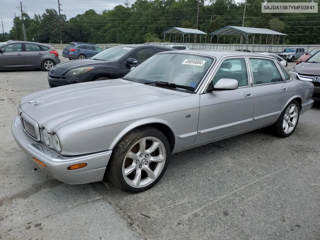 2000 Jaguar Xjr VIN: SAJDA15B7YMF03841 Lot: 69059804