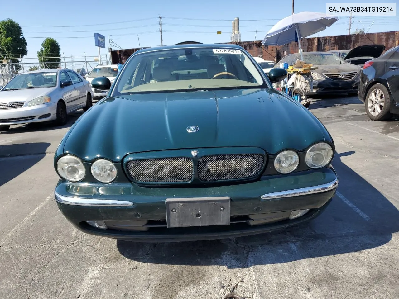 2004 Jaguar Xjr S VIN: SAJWA73B34TG19214 Lot: 69289004