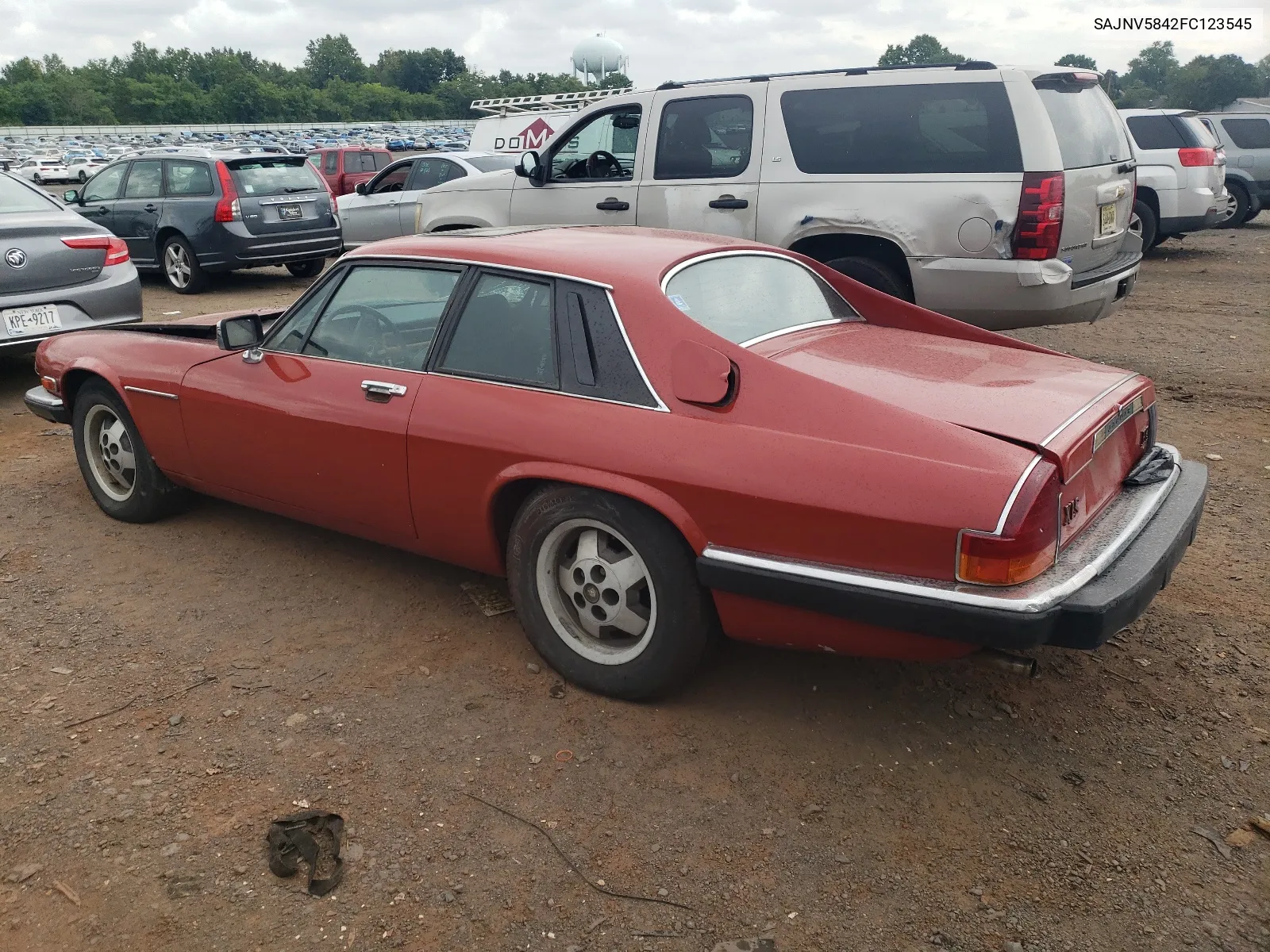 1985 Jaguar Xjs VIN: SAJNV5842FC123545 Lot: 62013814