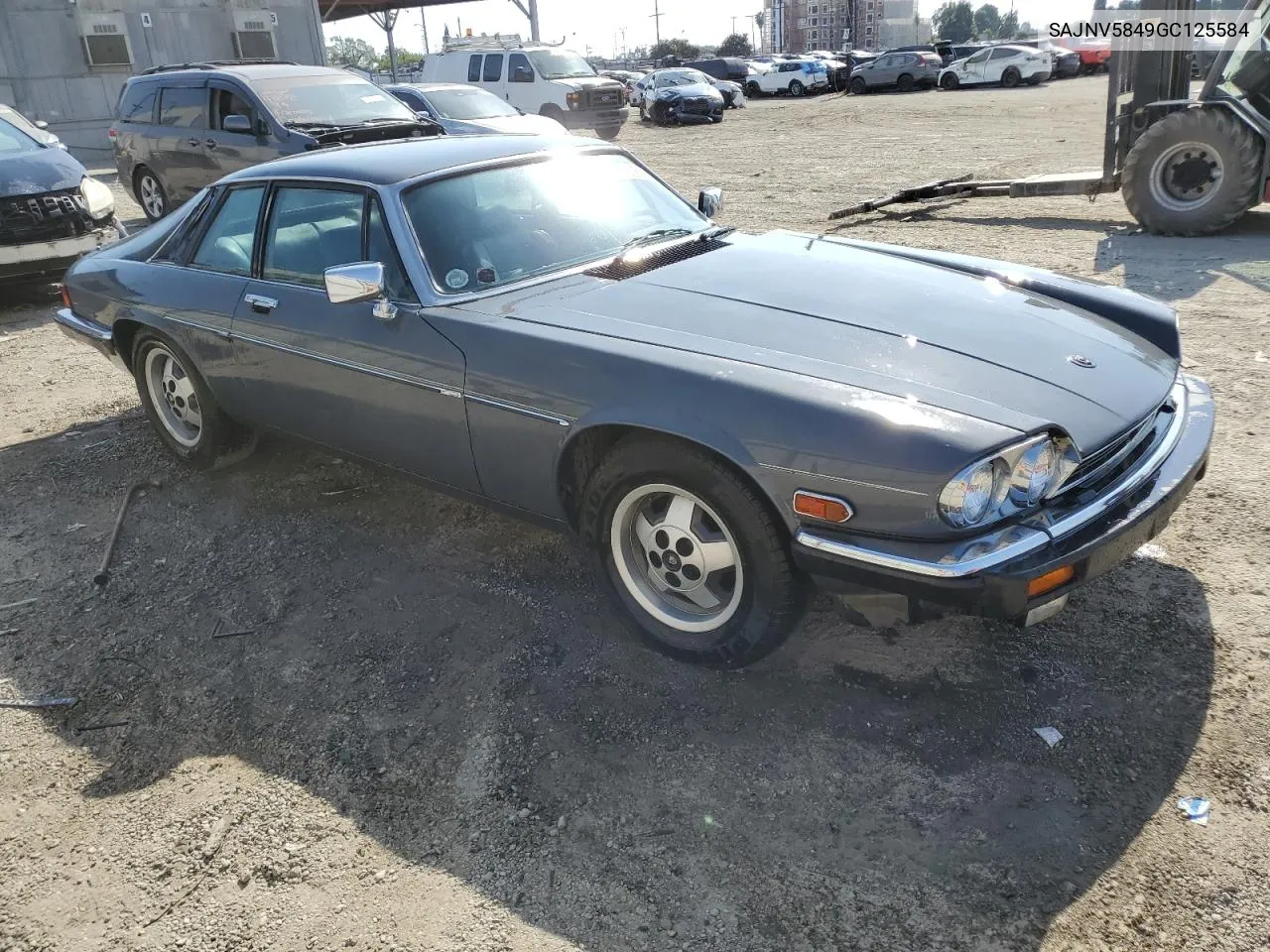 1986 Jaguar Xjs VIN: SAJNV5849GC125584 Lot: 71760694