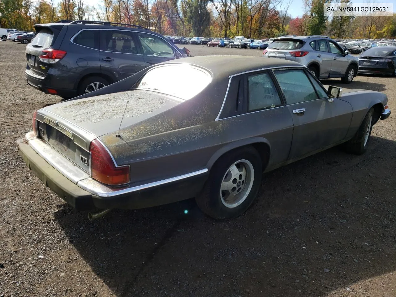 1986 Jaguar Xjs VIN: SAJNV5841GC129631 Lot: 75835604