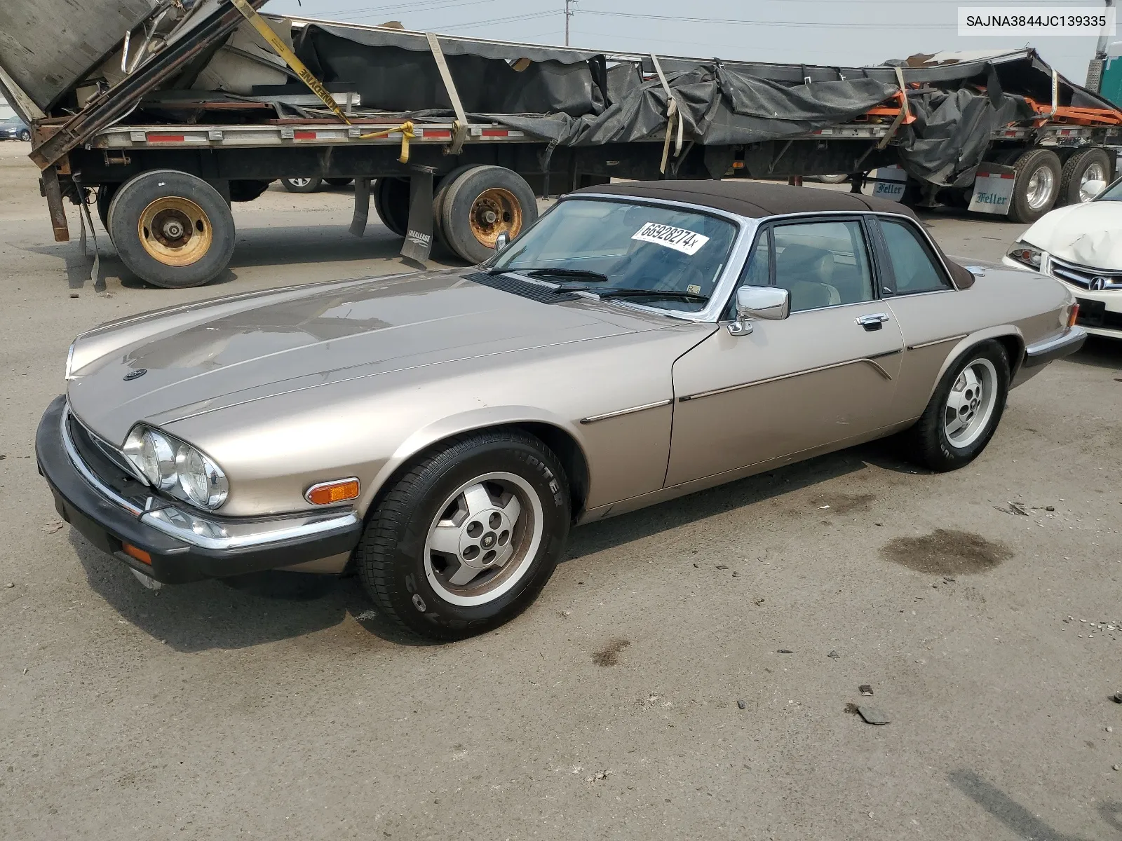 1988 Jaguar Xjsc He VIN: SAJNA3844JC139335 Lot: 66928274