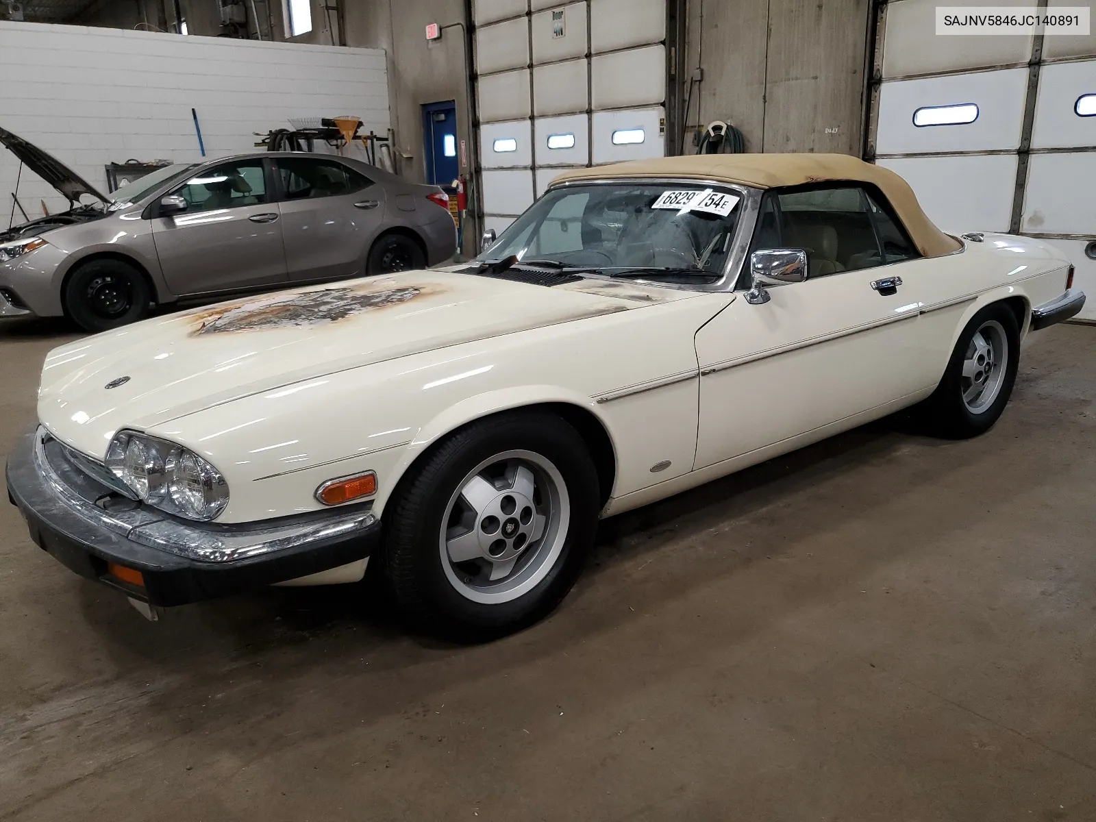 1988 Jaguar Xjs VIN: SAJNV5846JC140891 Lot: 68293754