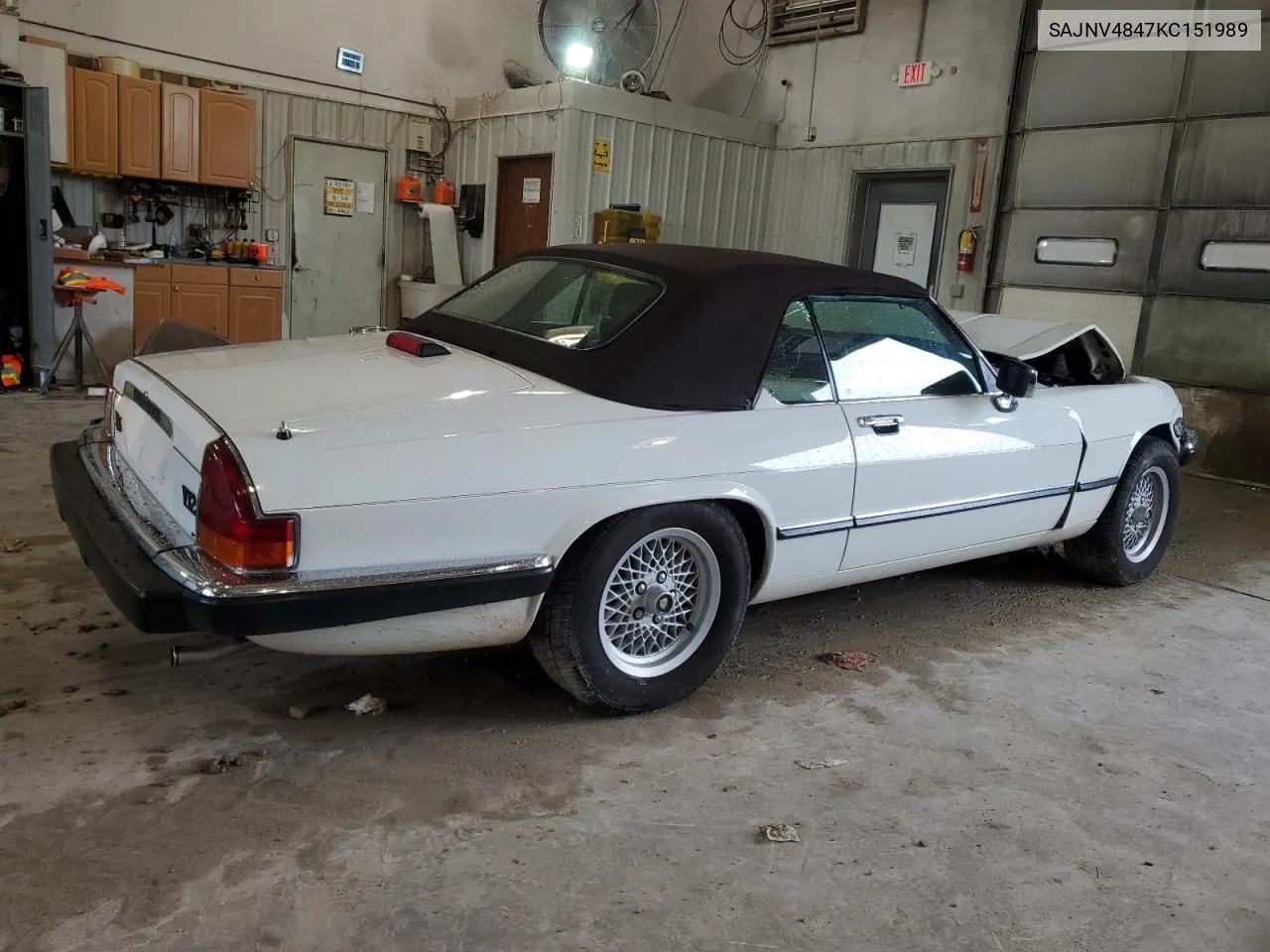 SAJNV4847KC151989 1989 Jaguar Xjs