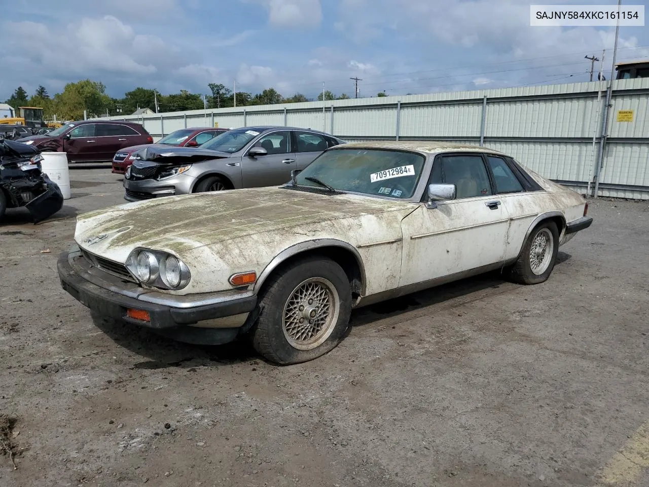 1989 Jaguar Xjs VIN: SAJNY584XKC161154 Lot: 70912984