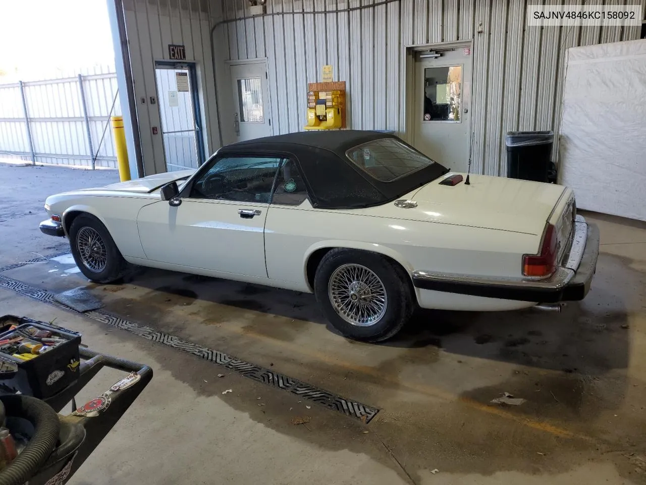 1989 Jaguar Xjs VIN: SAJNV4846KC158092 Lot: 77359824