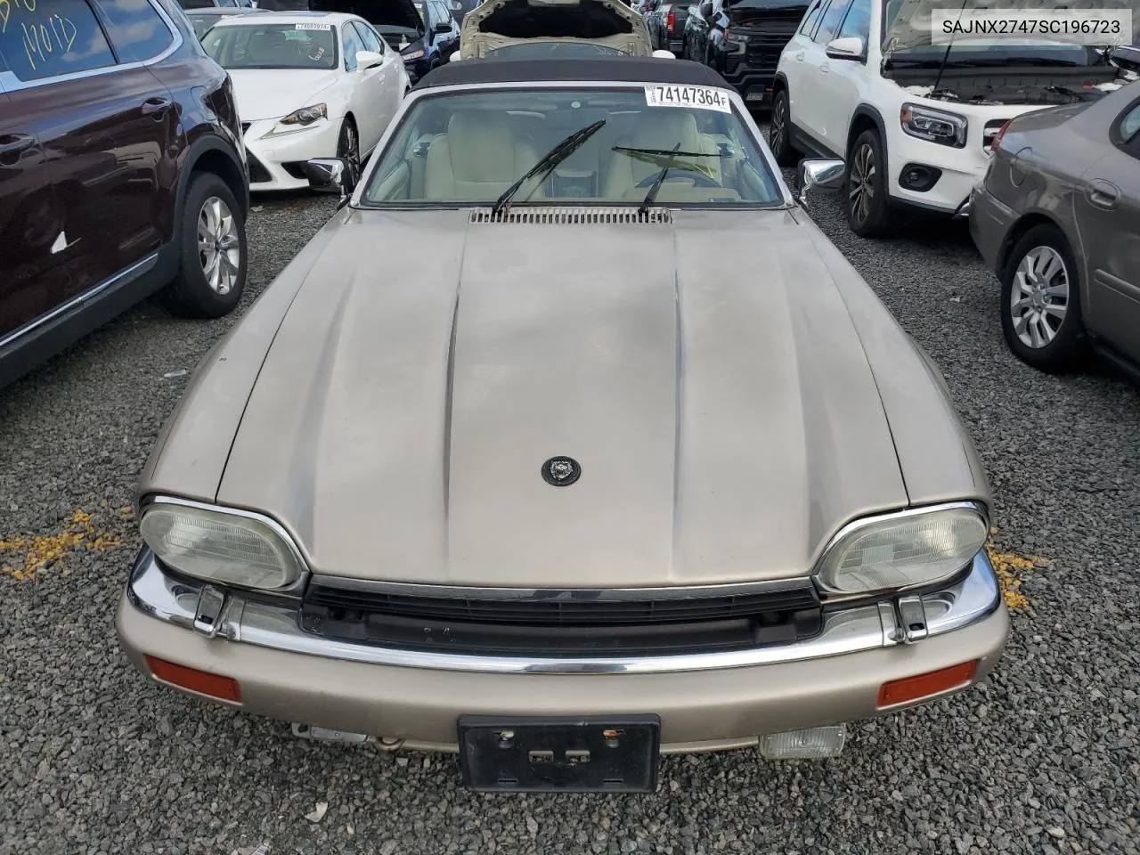 1995 Jaguar Xjs 2+2 VIN: SAJNX2747SC196723 Lot: 74147364