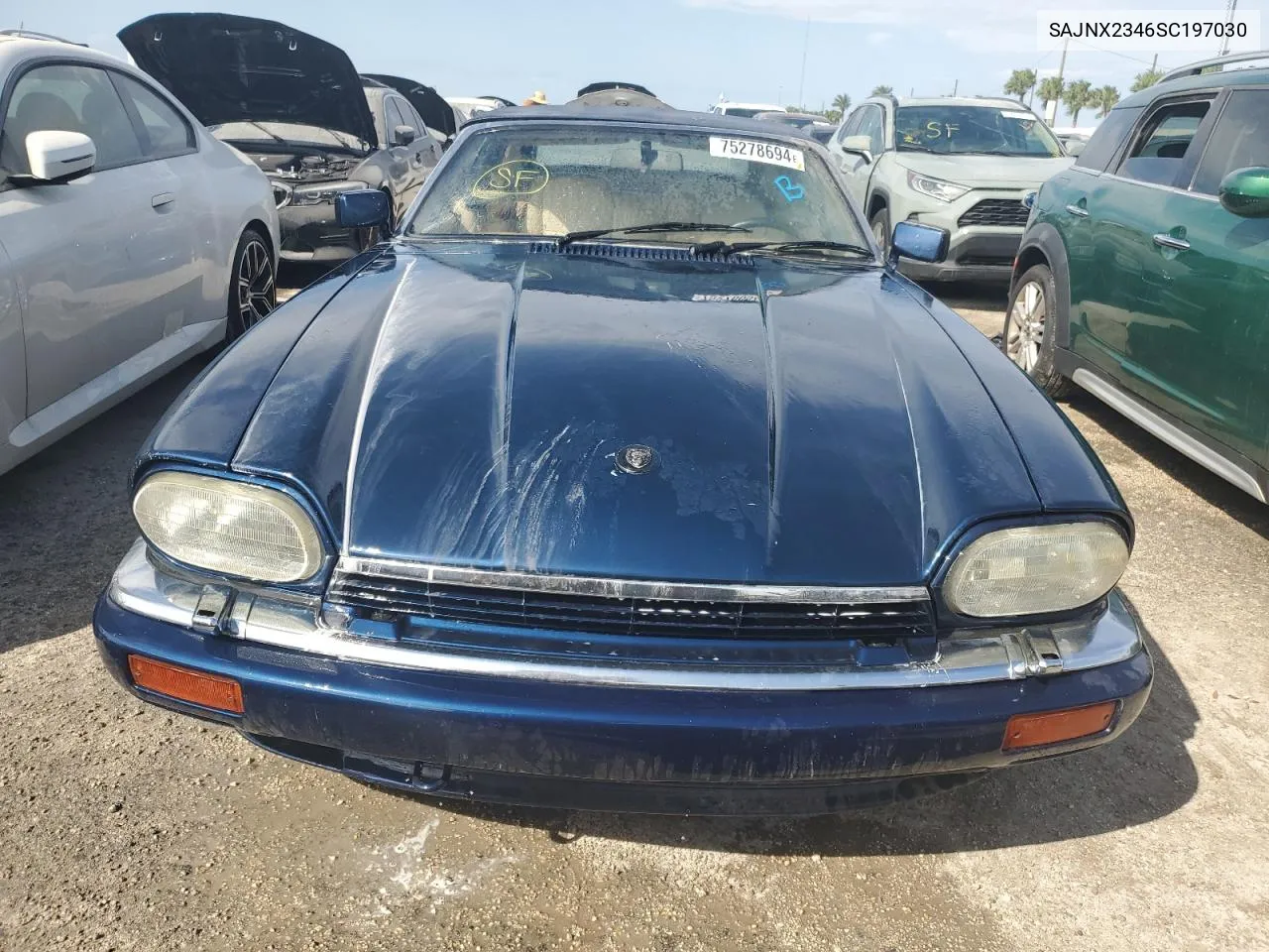 1995 Jaguar Xjs 2+2 VIN: SAJNX2346SC197030 Lot: 75278694