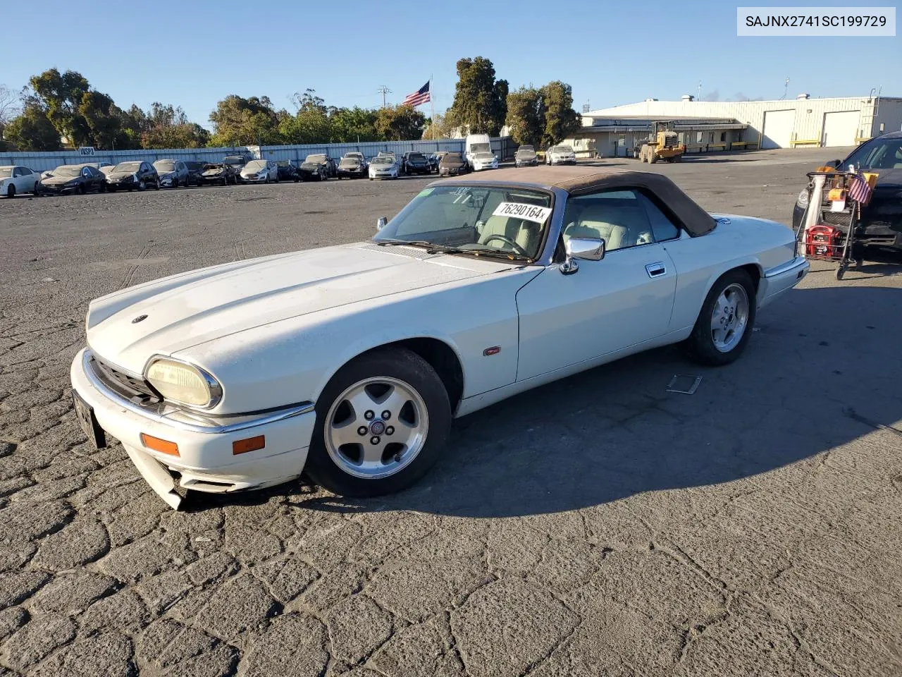 1995 Jaguar Xjs 2+2 VIN: SAJNX2741SC199729 Lot: 76290164