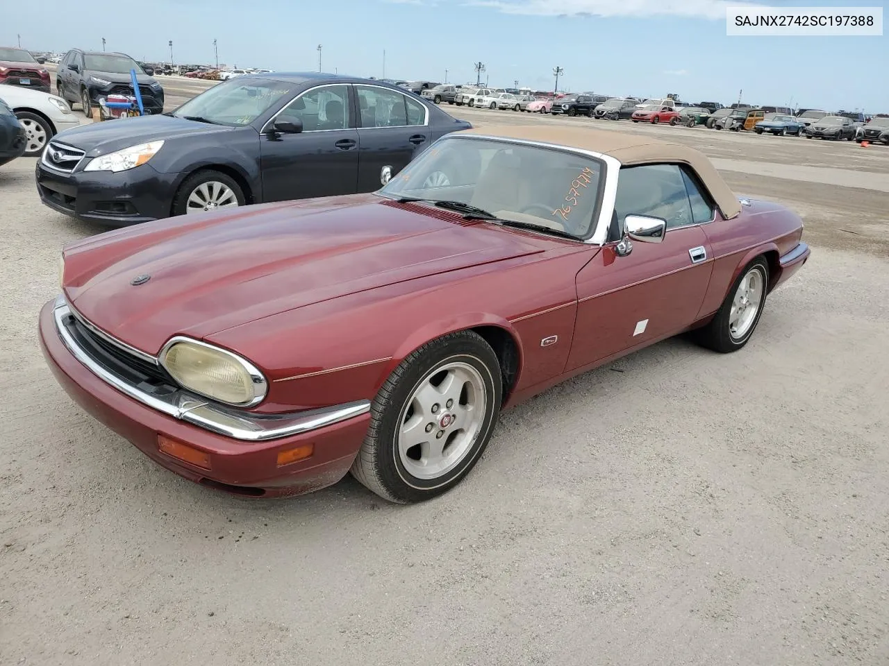 1995 Jaguar Xjs 2+2 VIN: SAJNX2742SC197388 Lot: 76579714