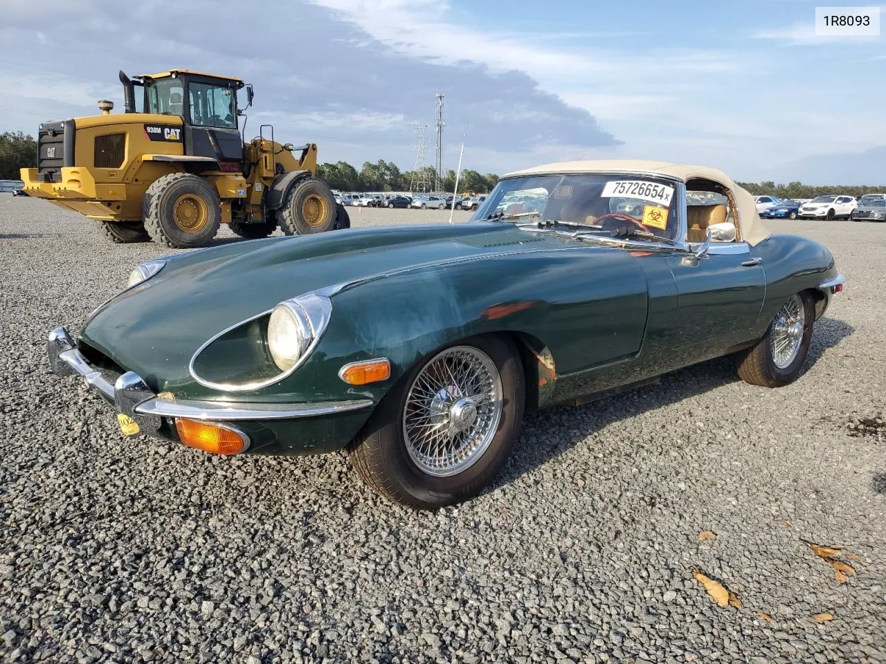 1969 Jaguar Xke VIN: 1R8093 Lot: 75726654