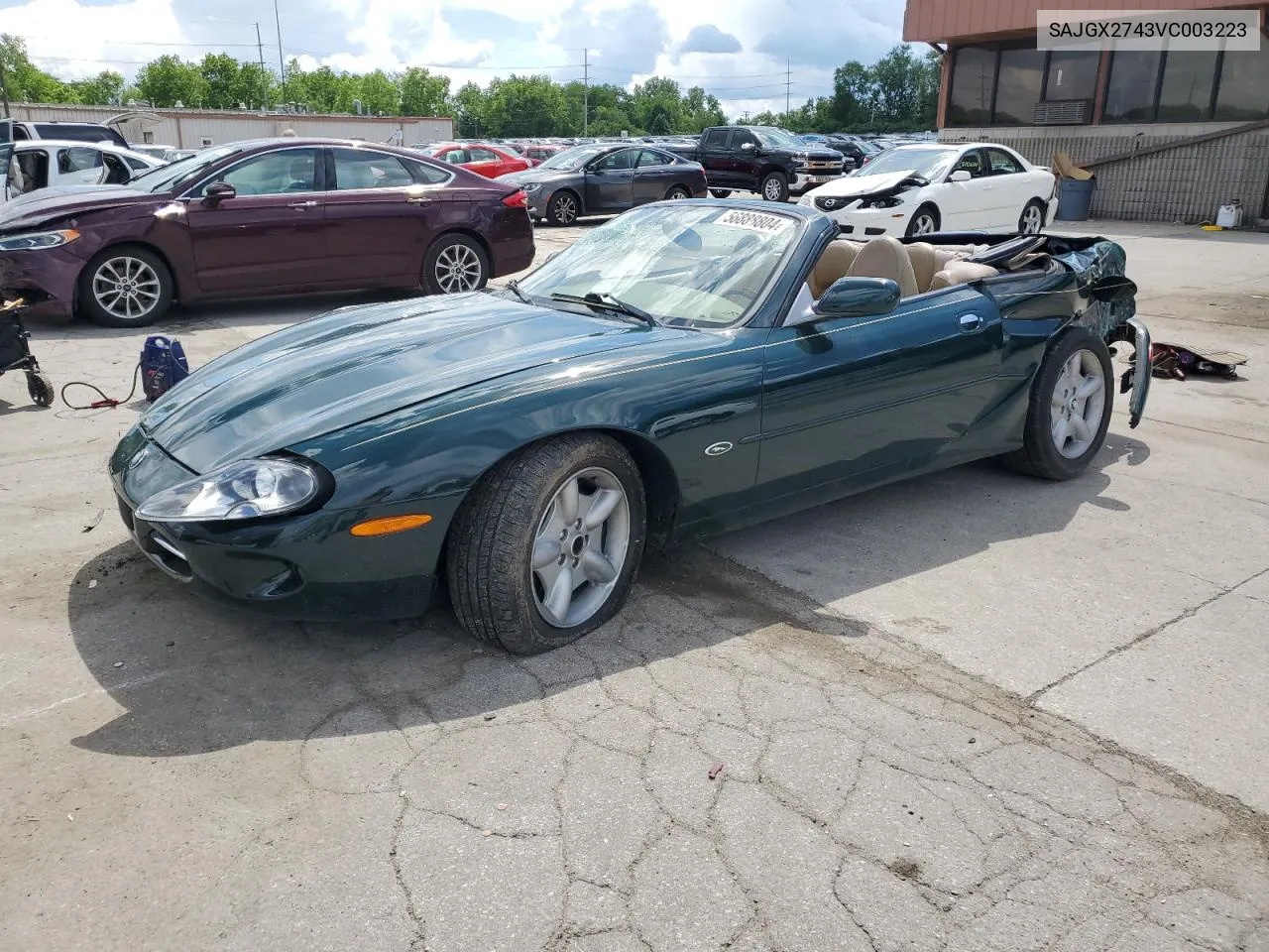 1997 Jaguar Xk8 VIN: SAJGX2743VC003223 Lot: 56888804