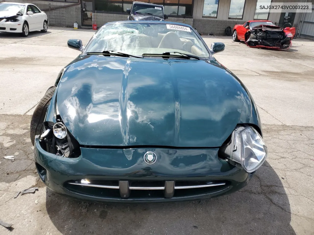 1997 Jaguar Xk8 VIN: SAJGX2743VC003223 Lot: 56888804