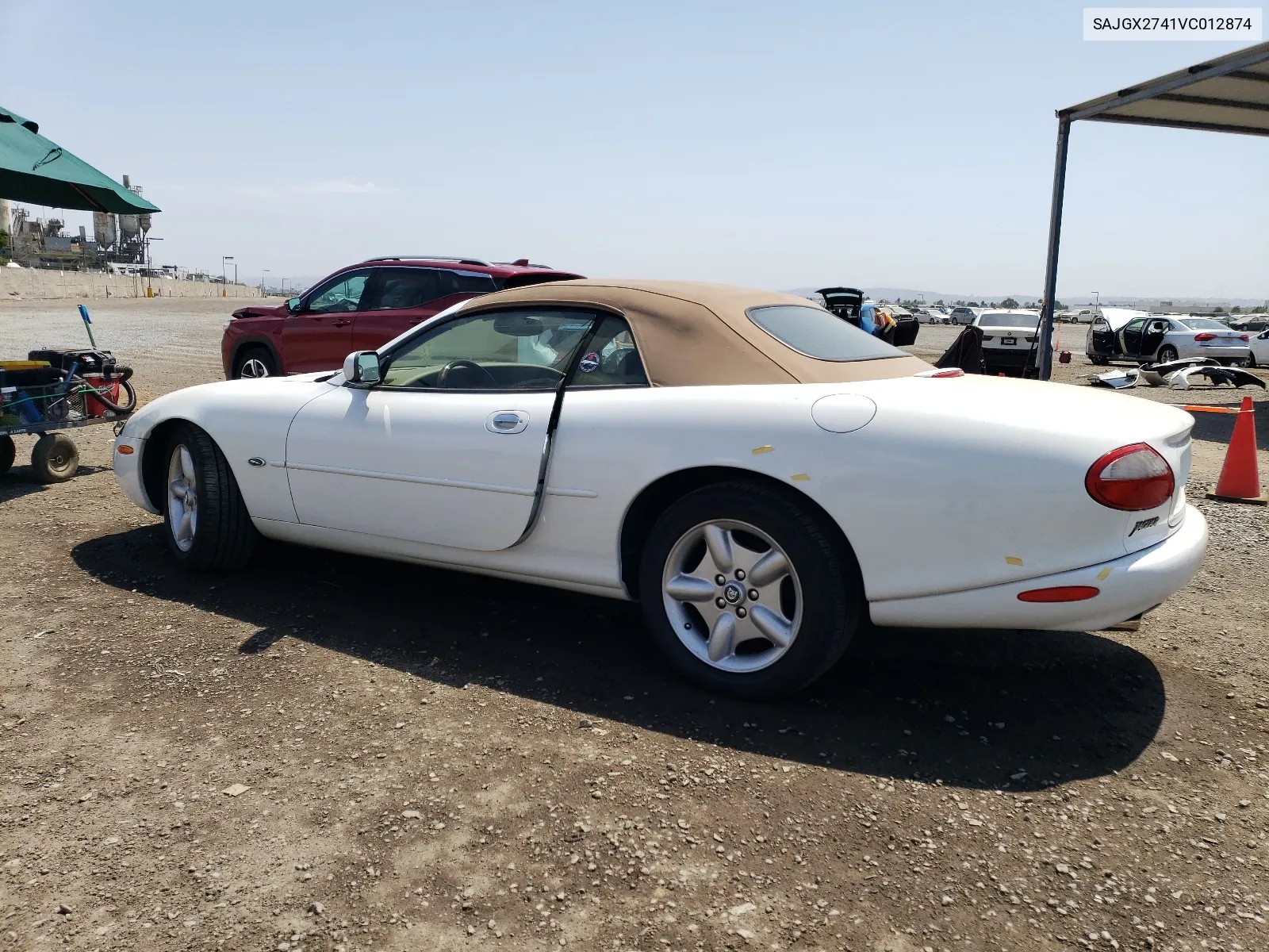 1997 Jaguar Xk8 VIN: SAJGX2741VC012874 Lot: 63883514