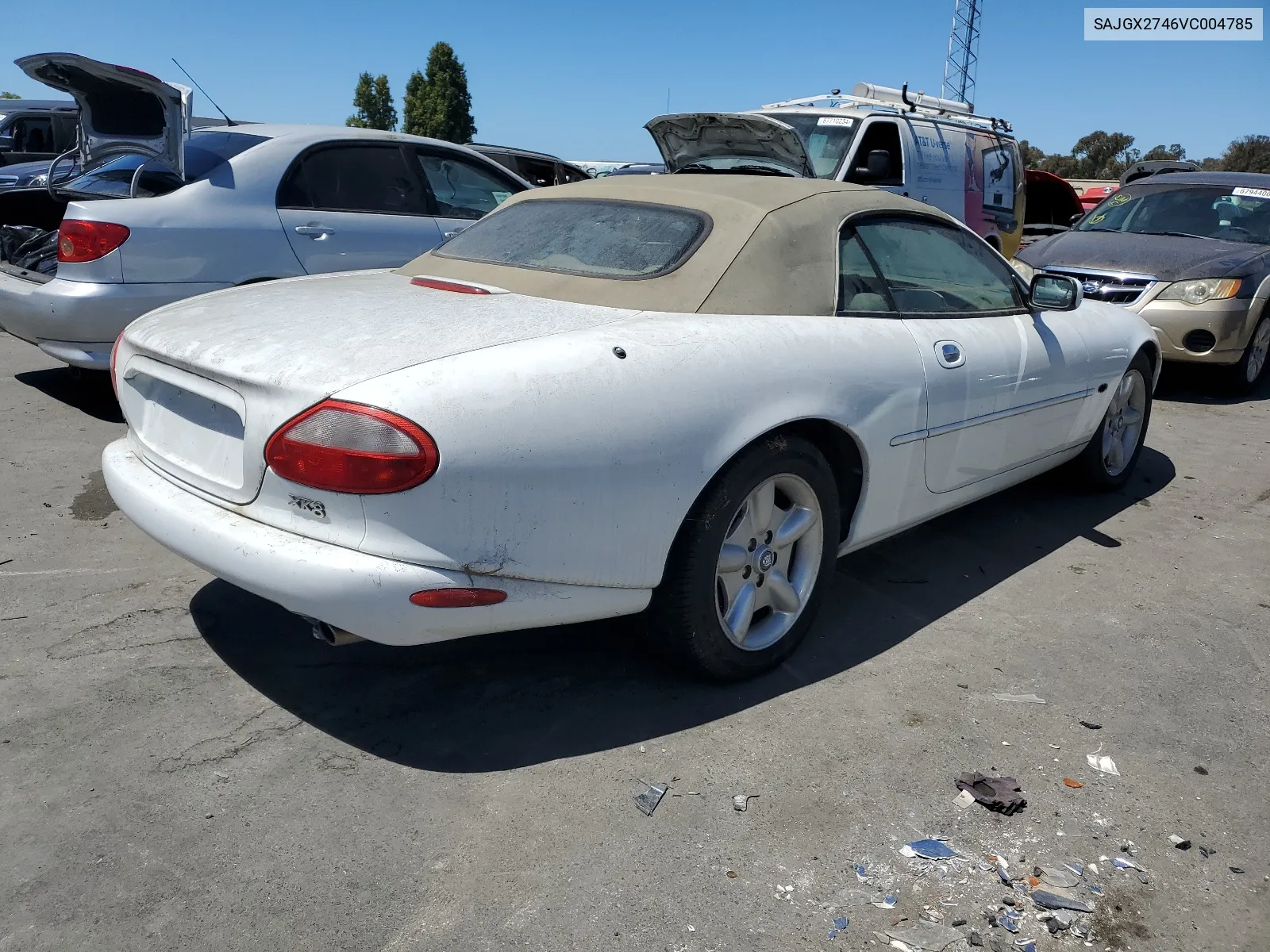 SAJGX2746VC004785 1997 Jaguar Xk8