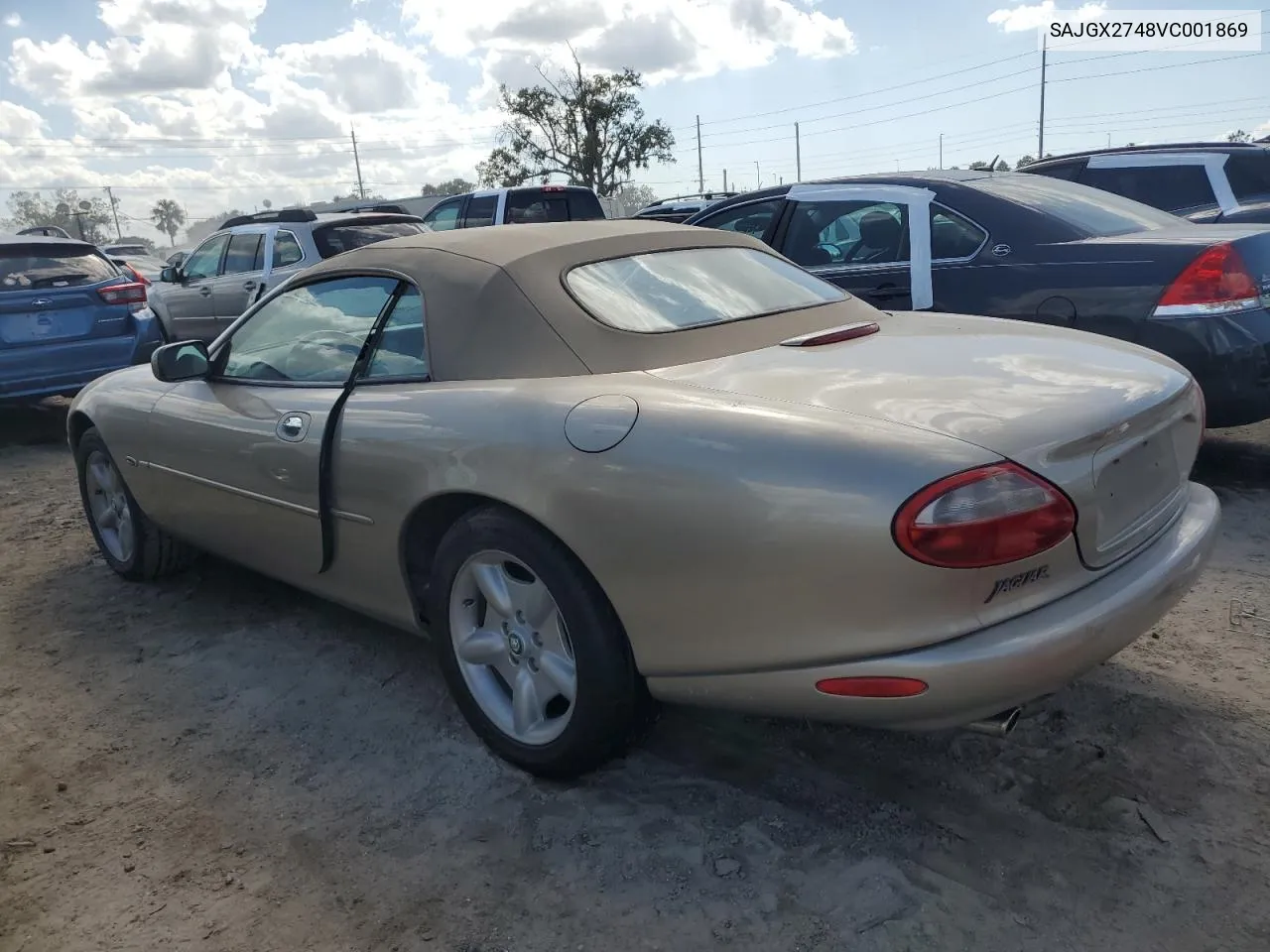 1997 Jaguar Xk8 VIN: SAJGX2748VC001869 Lot: 75406464