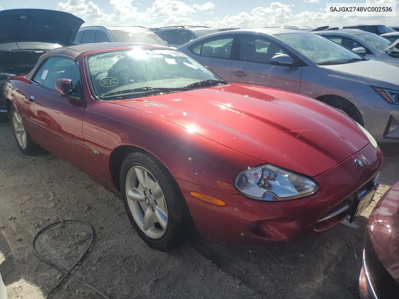 1997 Jaguar Xk8 VIN: SAJGX2748VC002536 Lot: 76307234