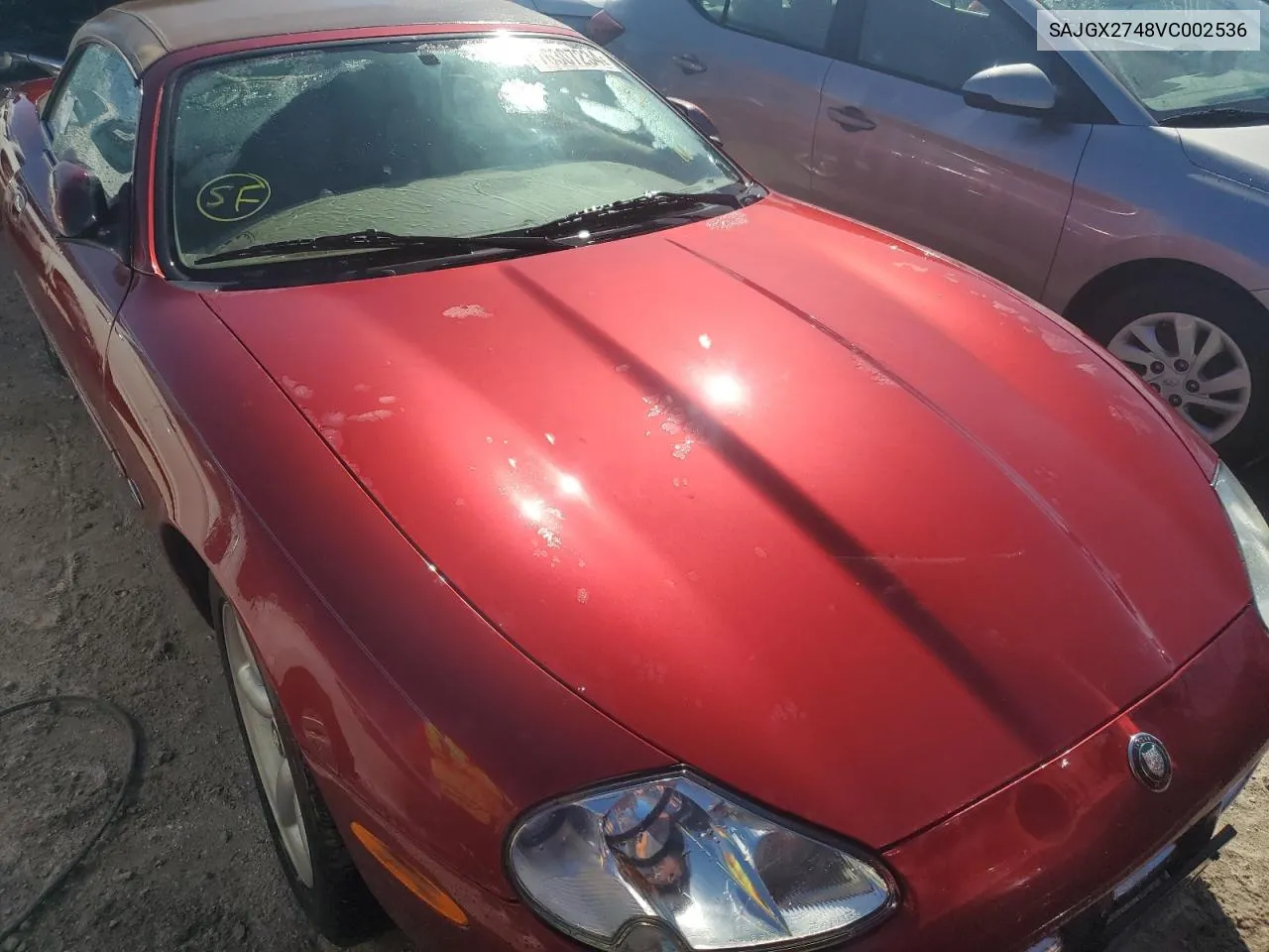 1997 Jaguar Xk8 VIN: SAJGX2748VC002536 Lot: 76307234