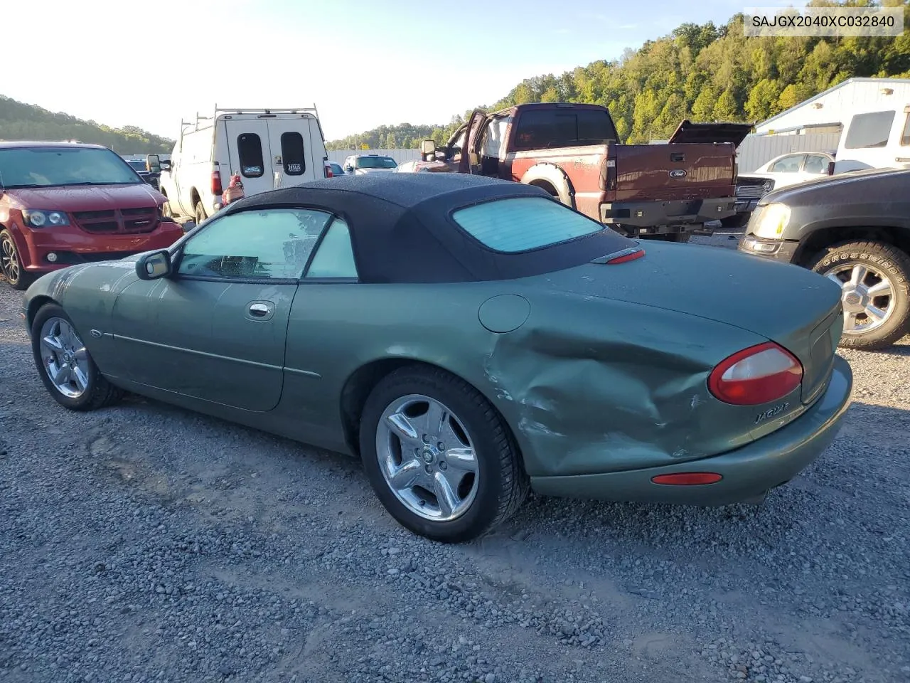 1999 Jaguar Xk8 VIN: SAJGX2040XC032840 Lot: 69883264