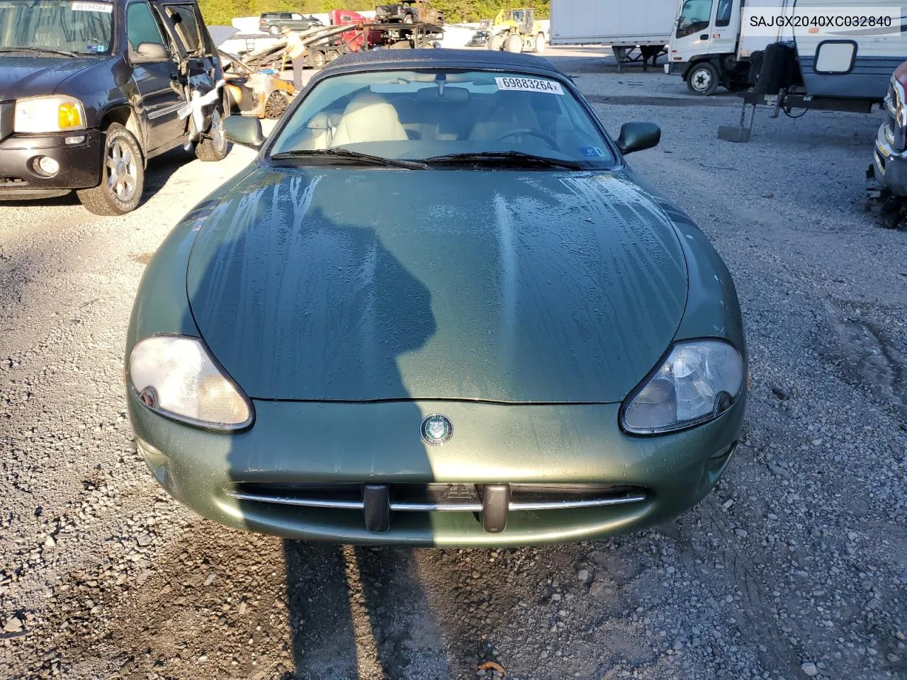 1999 Jaguar Xk8 VIN: SAJGX2040XC032840 Lot: 69883264