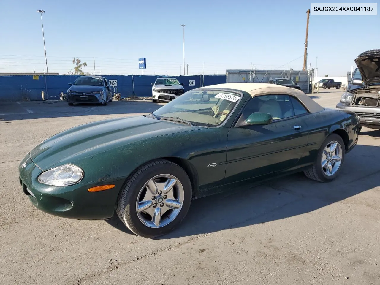 SAJGX204XXC041187 1999 Jaguar Xk8