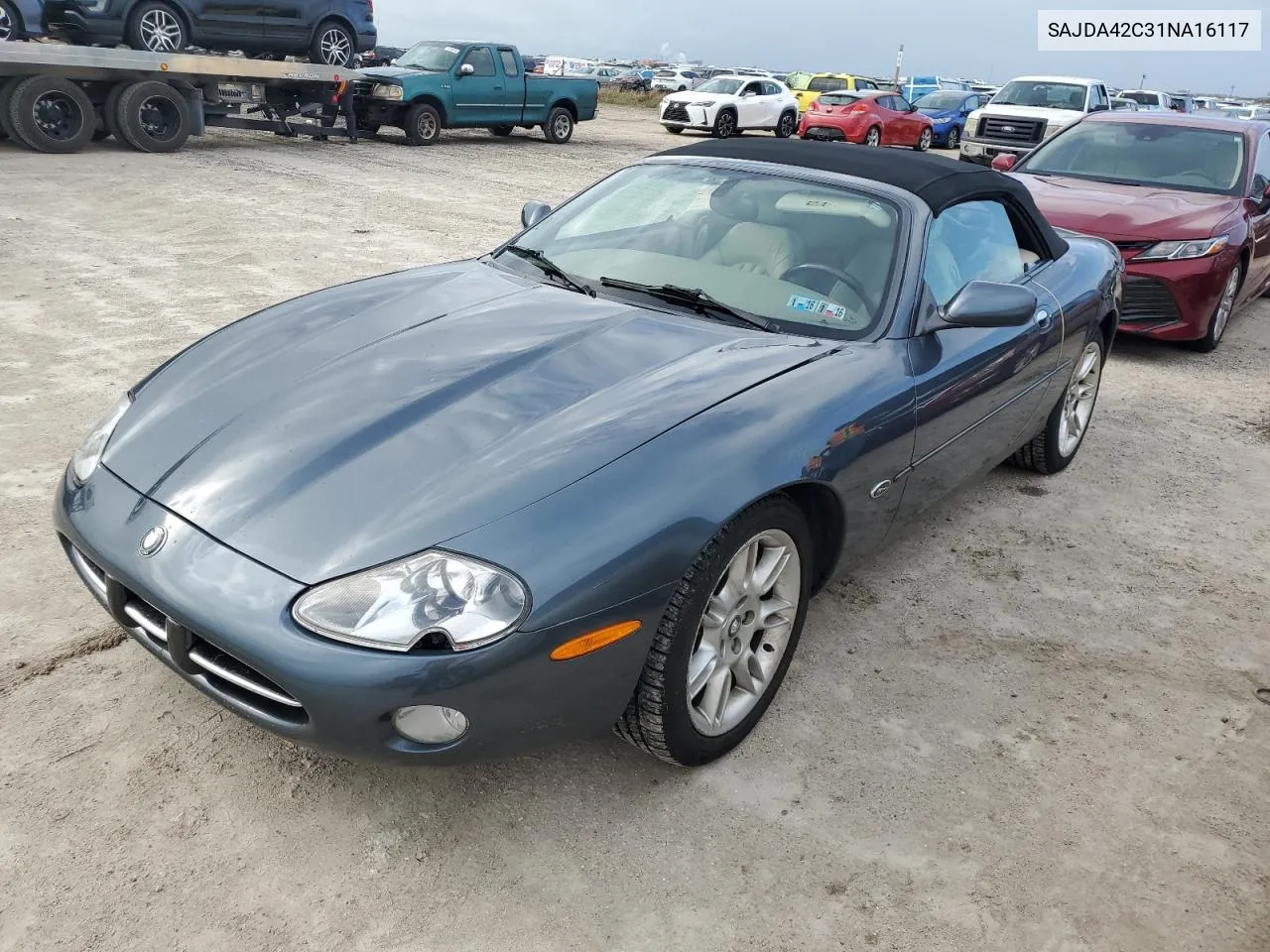 2001 Jaguar Xk8 VIN: SAJDA42C31NA16117 Lot: 75008324