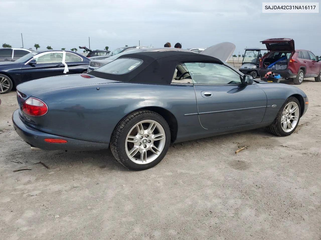 2001 Jaguar Xk8 VIN: SAJDA42C31NA16117 Lot: 75008324