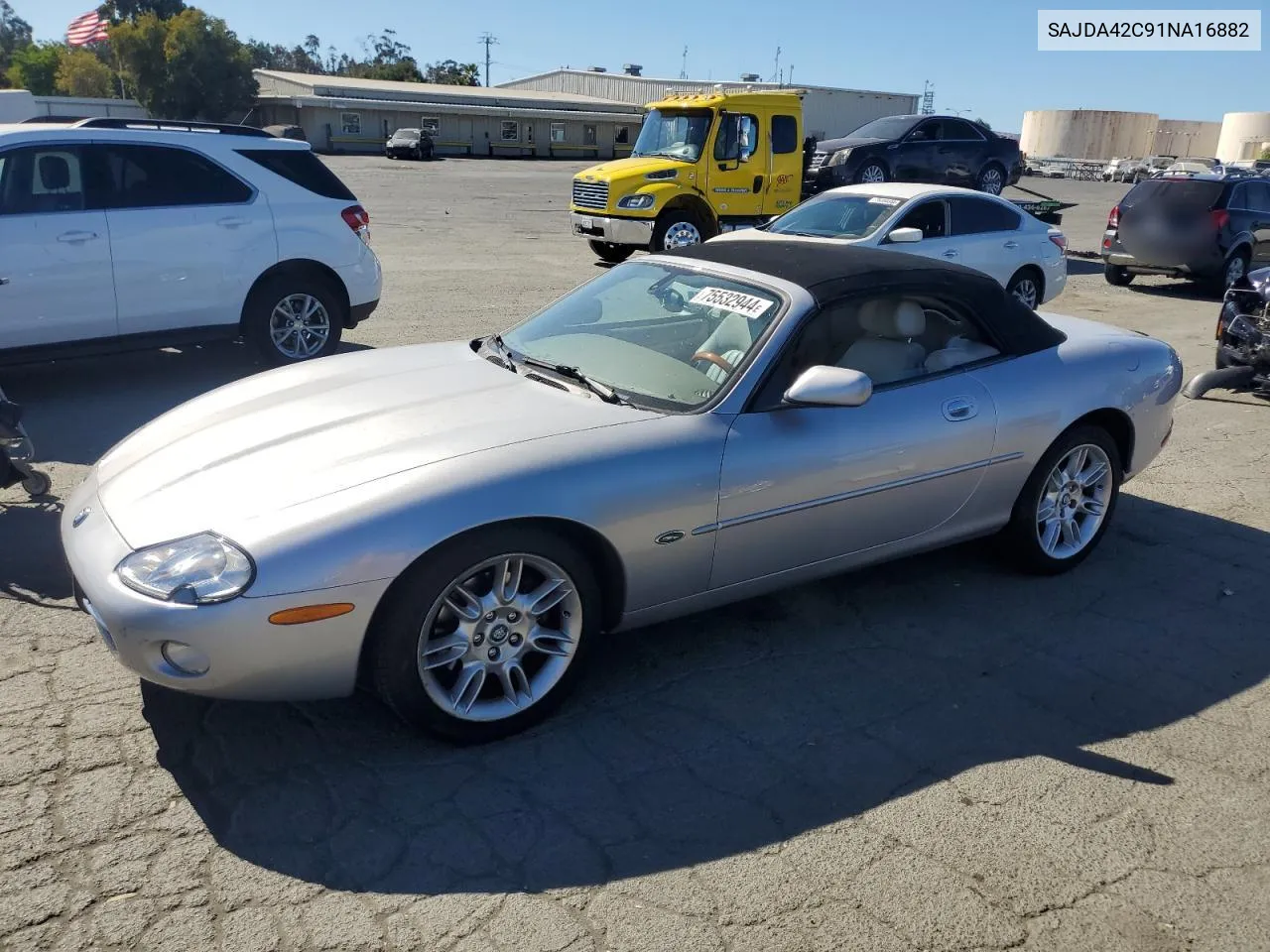 2001 Jaguar Xk8 VIN: SAJDA42C91NA16882 Lot: 75532944