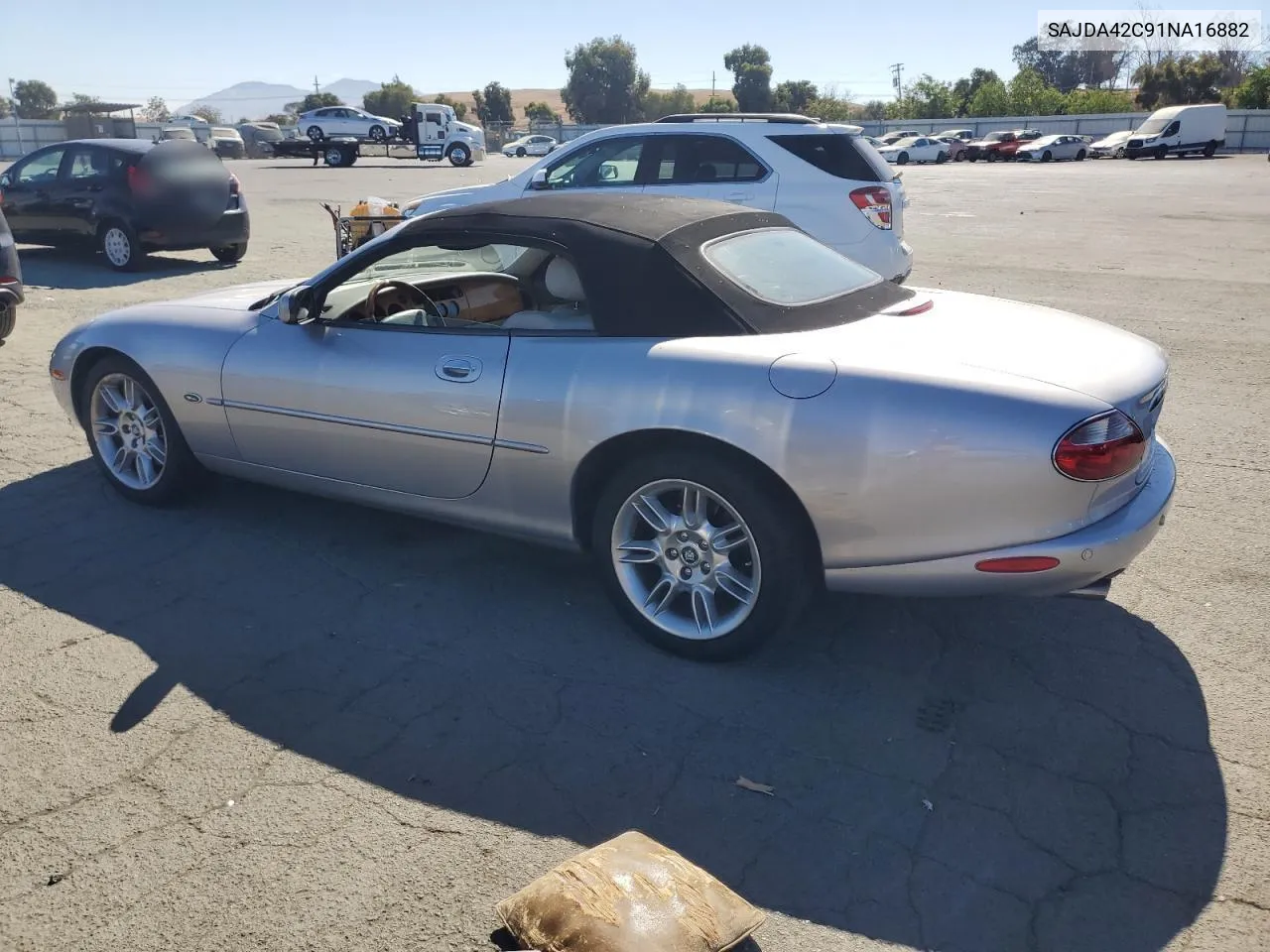 2001 Jaguar Xk8 VIN: SAJDA42C91NA16882 Lot: 75532944