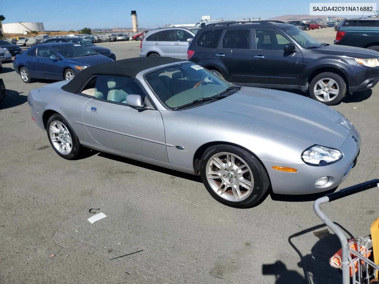 2001 Jaguar Xk8 VIN: SAJDA42C91NA16882 Lot: 75532944