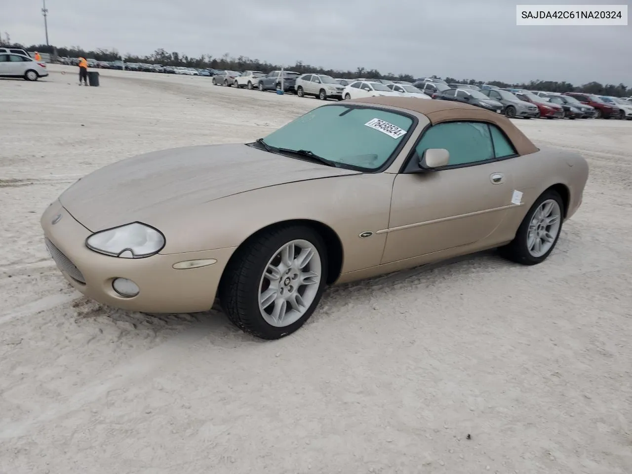 2001 Jaguar Xk8 VIN: SAJDA42C61NA20324 Lot: 76458524