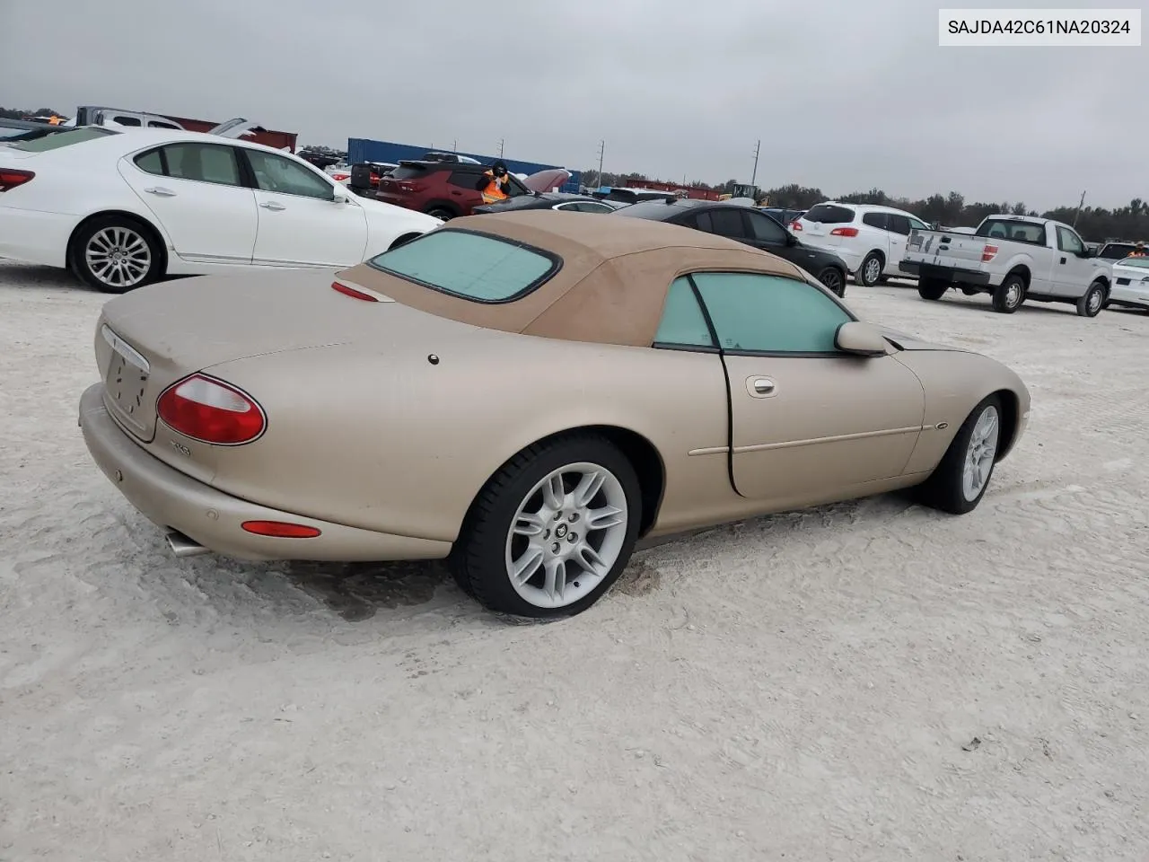 2001 Jaguar Xk8 VIN: SAJDA42C61NA20324 Lot: 76458524