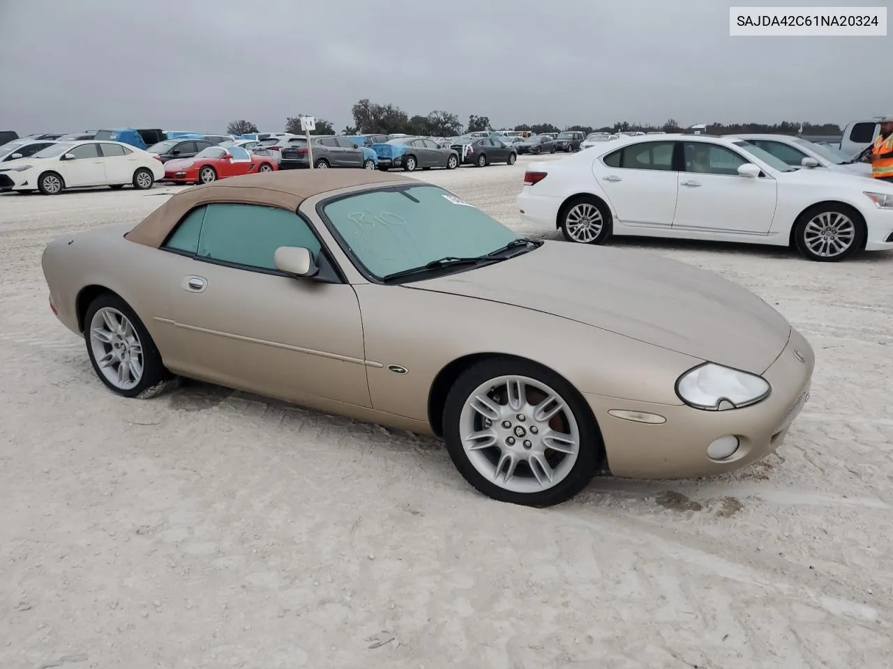 2001 Jaguar Xk8 VIN: SAJDA42C61NA20324 Lot: 76458524