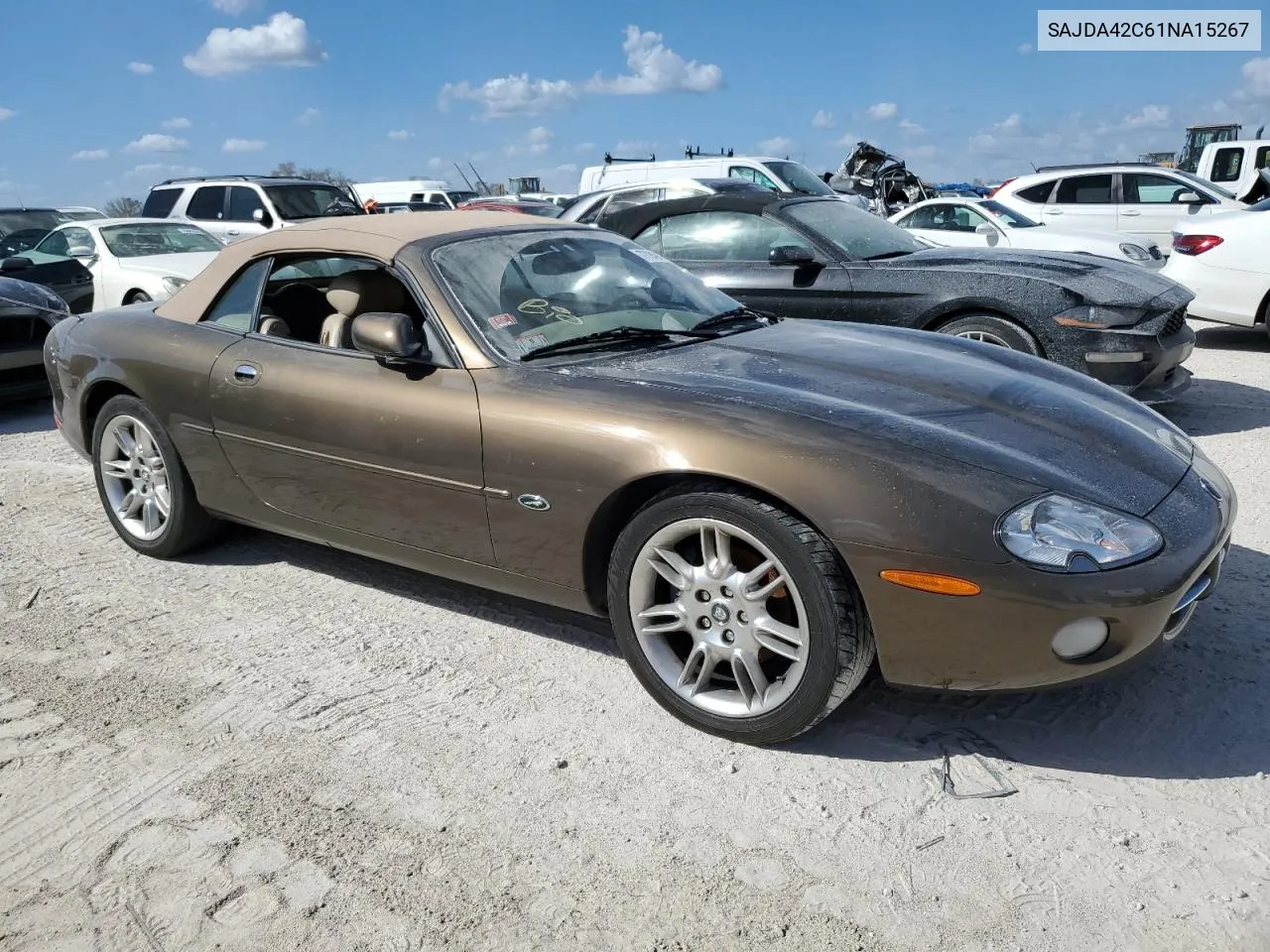 2001 Jaguar Xk8 VIN: SAJDA42C61NA15267 Lot: 77249494