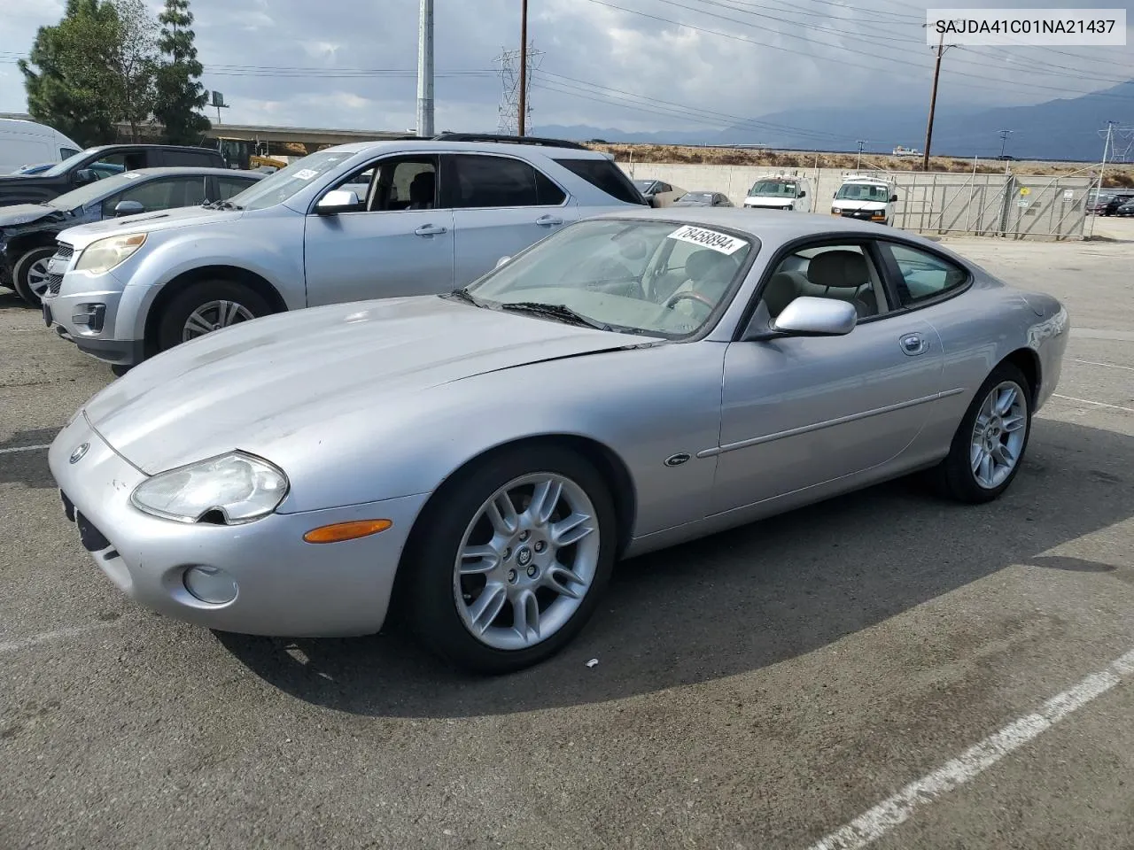 2001 Jaguar Xk8 VIN: SAJDA41C01NA21437 Lot: 78458894